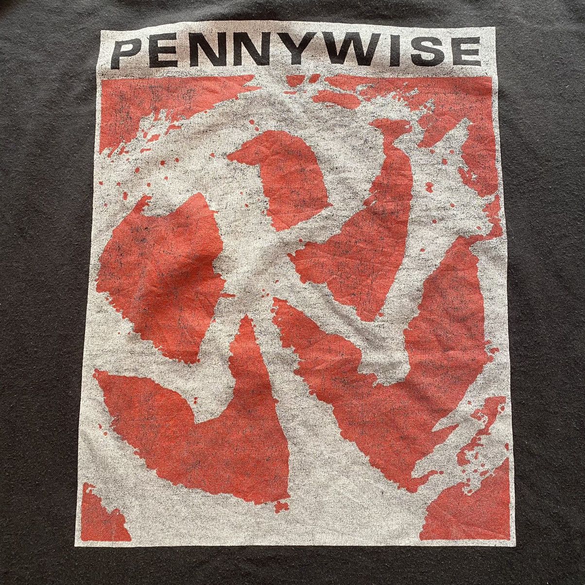 Band Tees × Vintage Vintage 90s Pennywise Single Stitch Size US XL / EU 56 / 4 - 3 Thumbnail