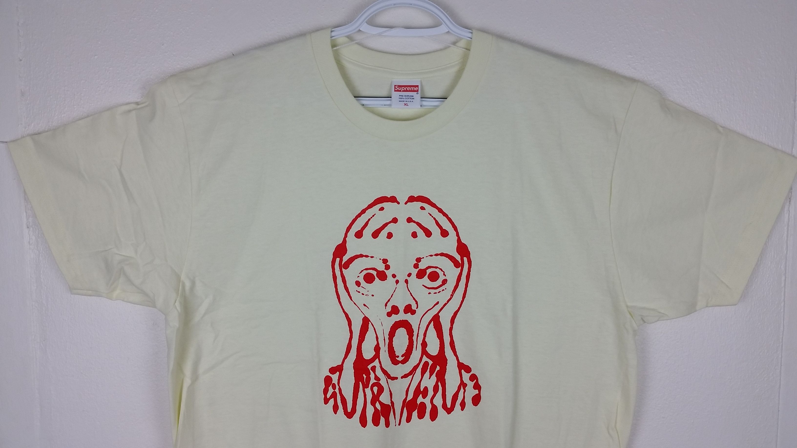 Supreme scream shirt sales