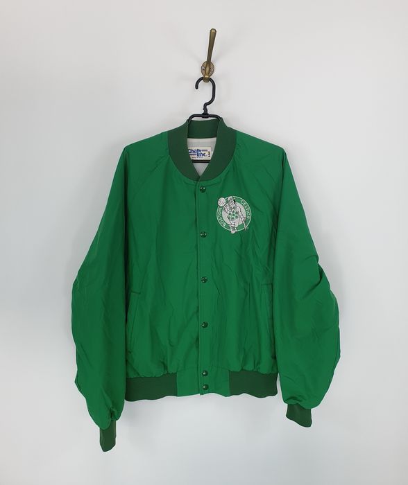 Vintage Vintage Chalk Line Boston Celtics NBA Bomber Jacket Grailed