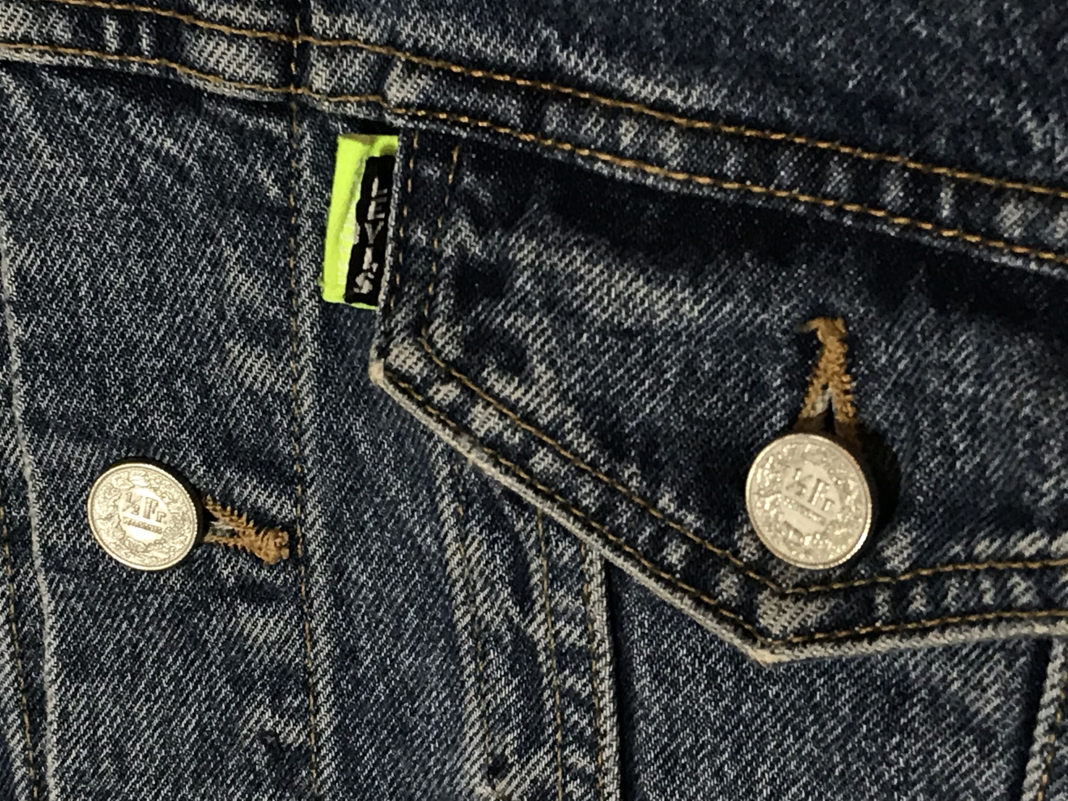 Levi's × Levi's Vintage Clothing × Vetements Reworked Denim Jacket Detachable Hood Size US XS / EU 42 / 0 - 5 Thumbnail