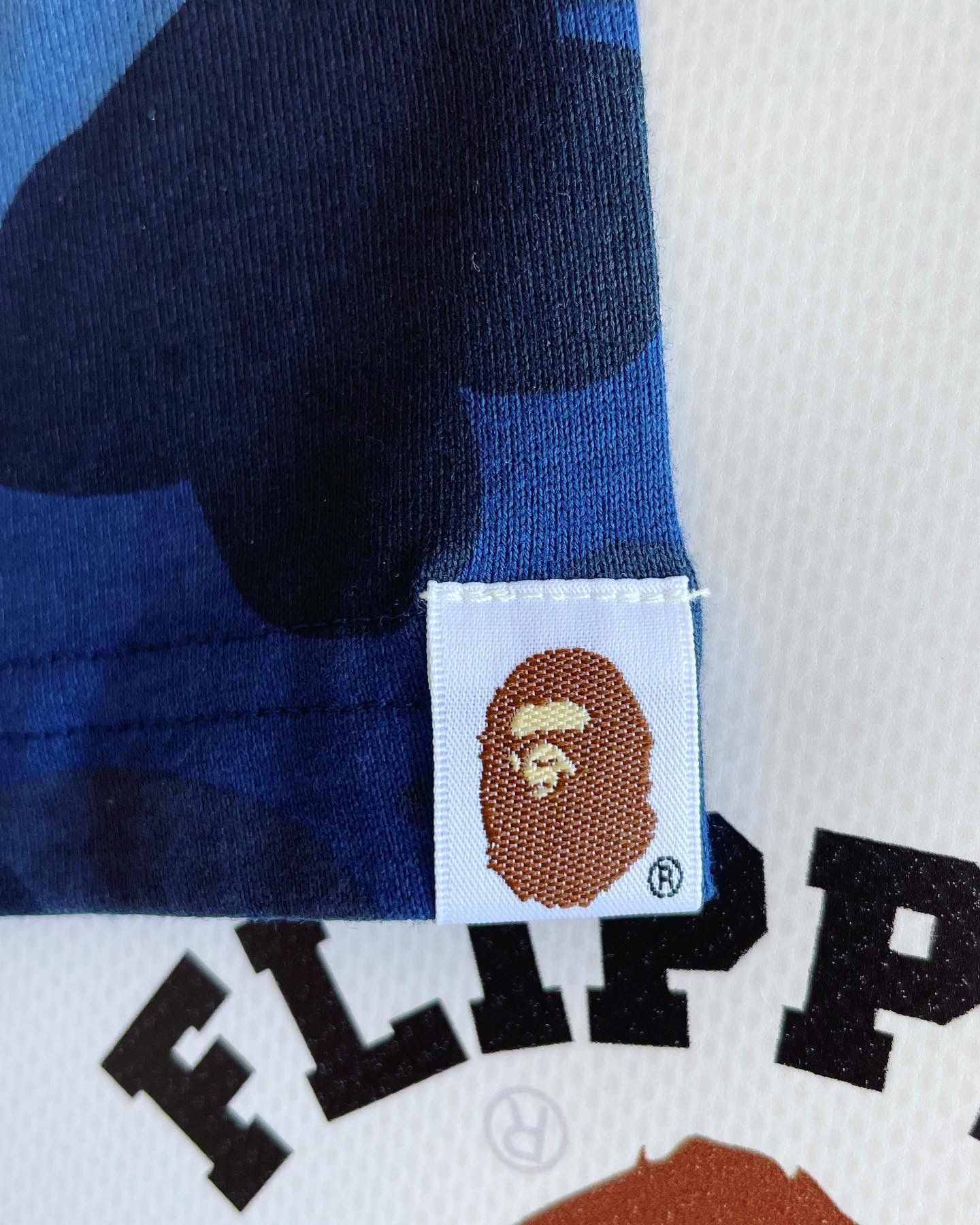 Bape COLOR CAMO SIDE SHARK TEE Size US XXL / EU 58 / 5 - 9 Thumbnail