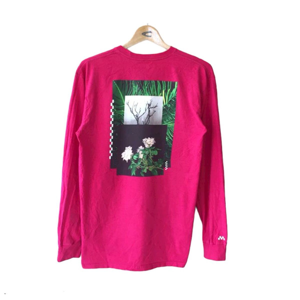 Vans Rare Vans Floral Back Graphic Long Sleeve Tee Size US M / EU 48-50 / 2 - 1 Thumbnail