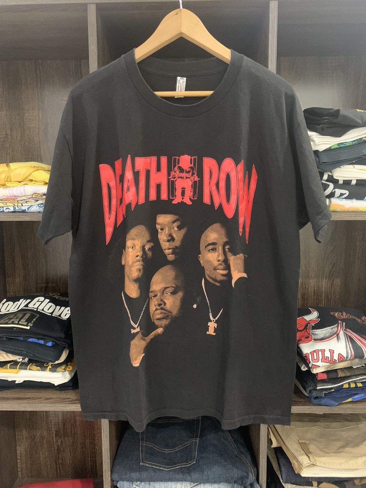 Snoop Dogg Y2K Death Row Records tee | Grailed