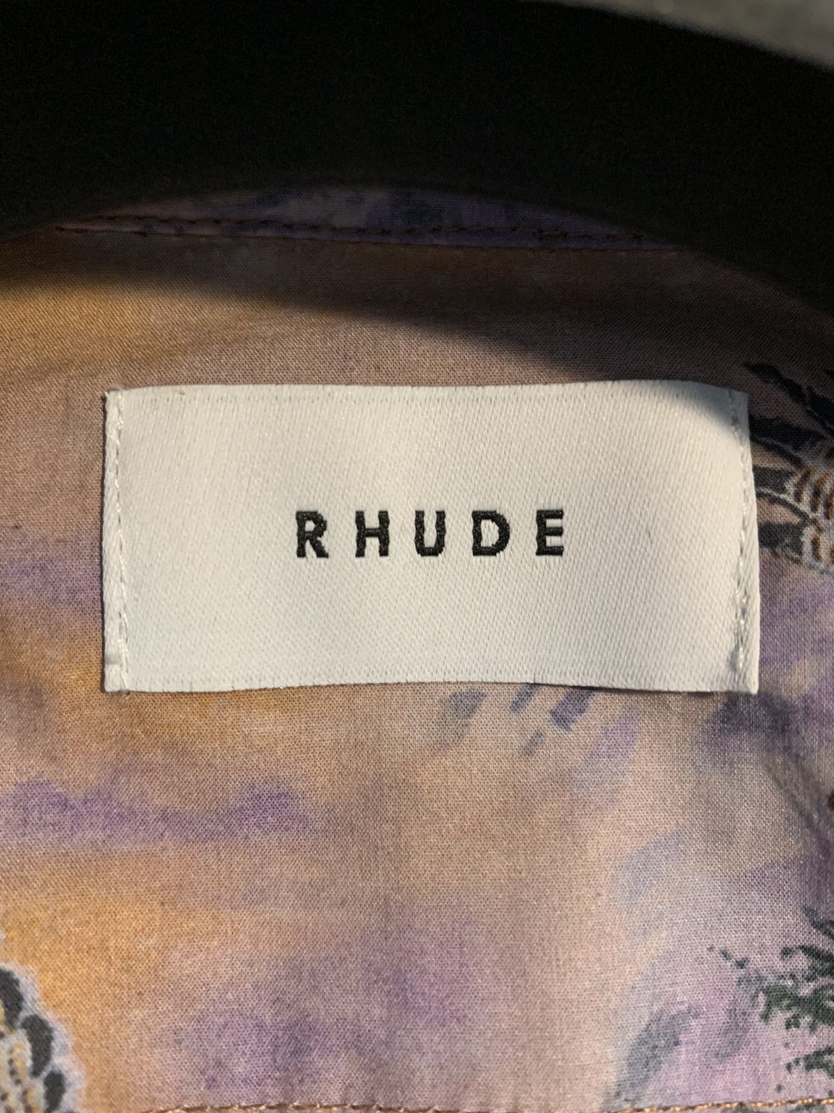 Rhude Oversized Camp Collar Shirt Size US XS / EU 42 / 0 - 5 Thumbnail