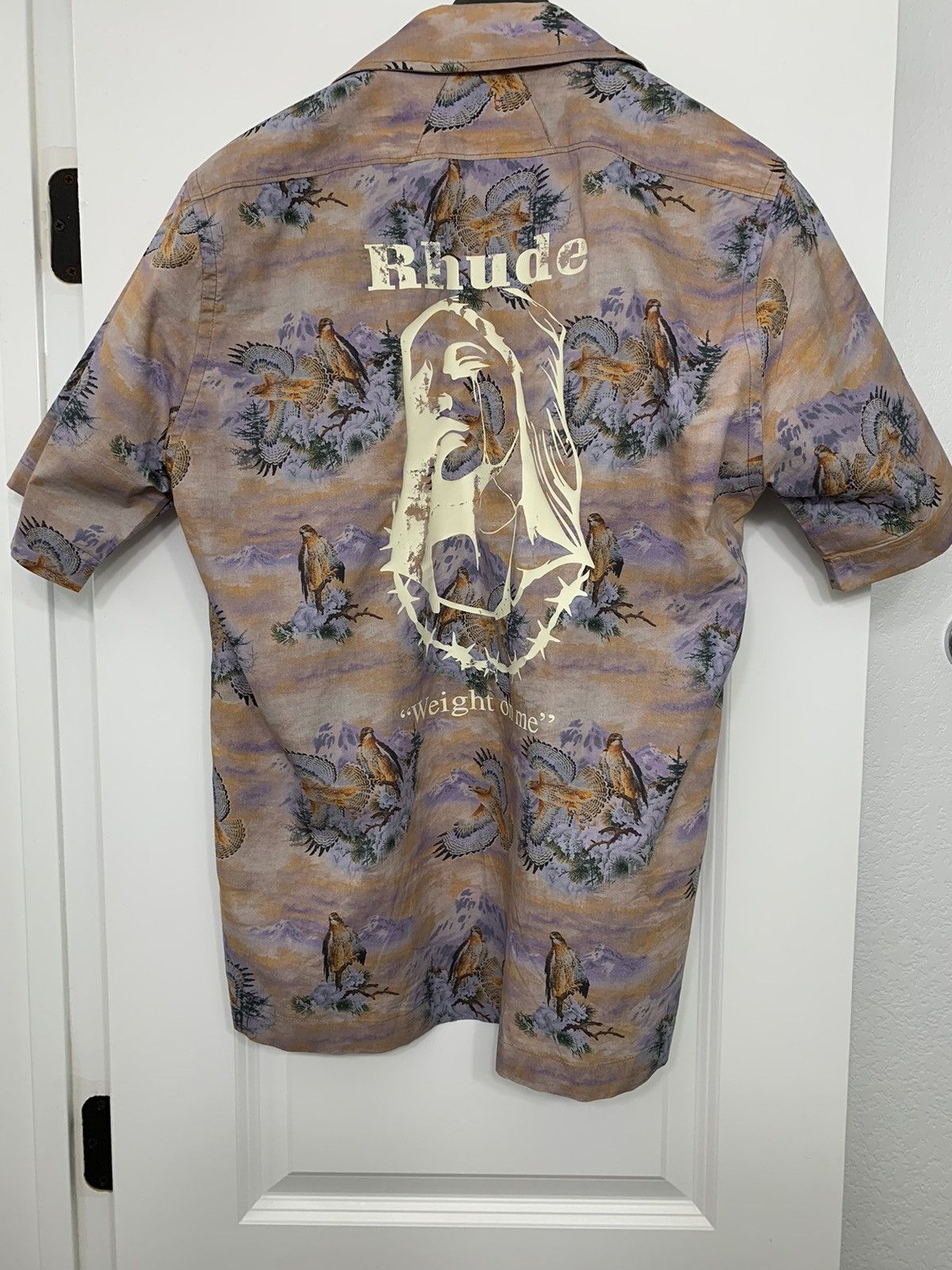 Rhude Oversized Camp Collar Shirt Size US XS / EU 42 / 0 - 2 Thumbnail