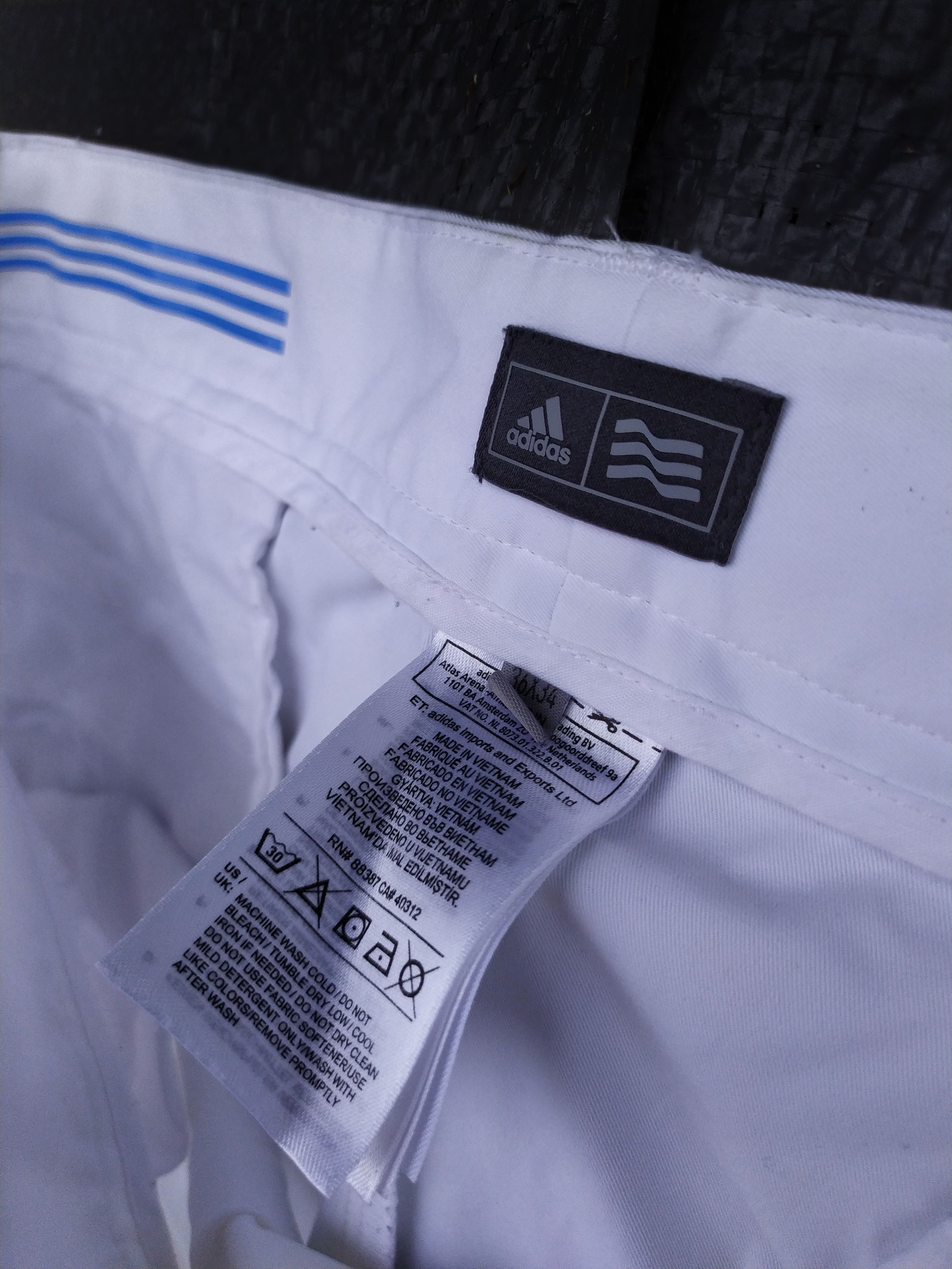 Adidas Adidas 2015 White Classic Sport Pants Size US 36 / EU 52 - 4 Thumbnail