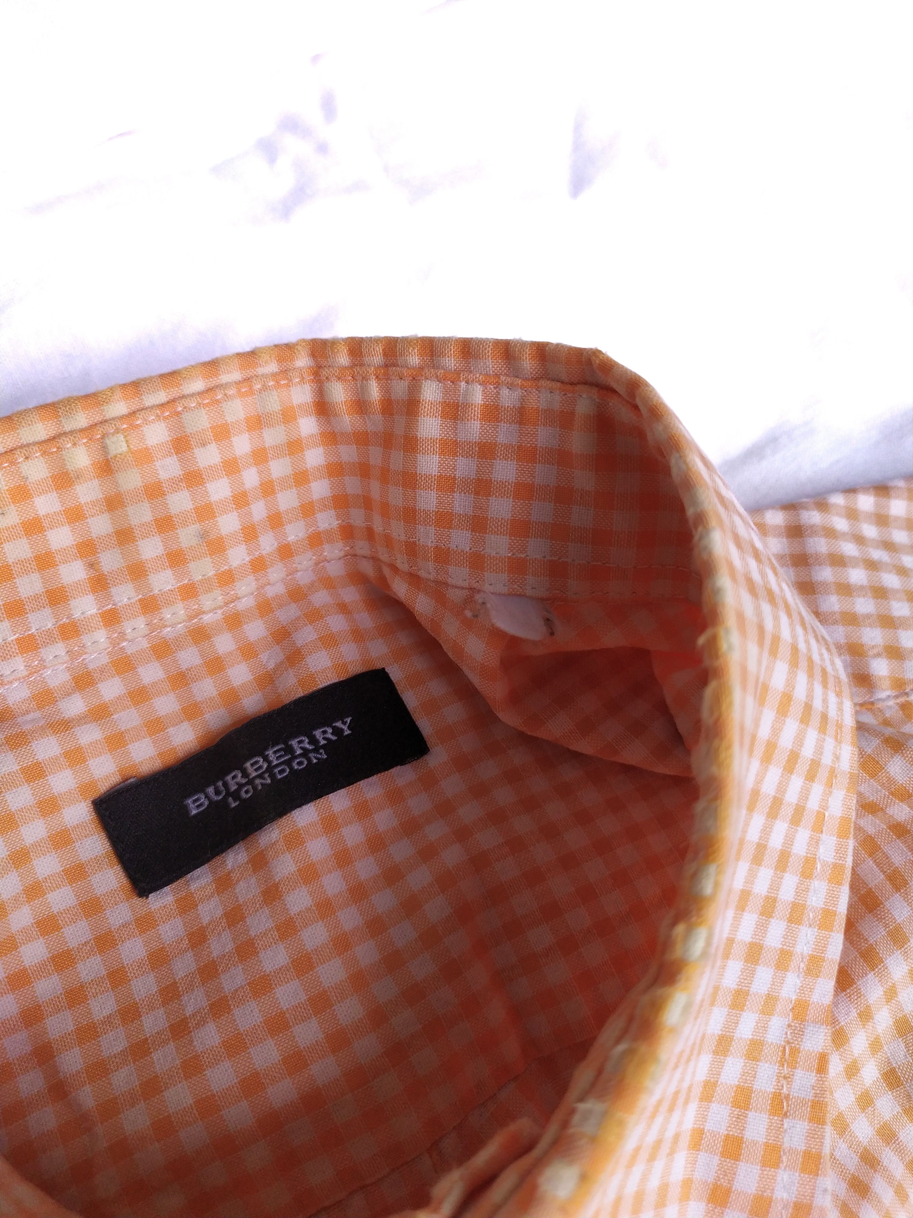 Burberry Burberry London Peach Shirt Size US L / EU 52-54 / 3 - 5 Thumbnail