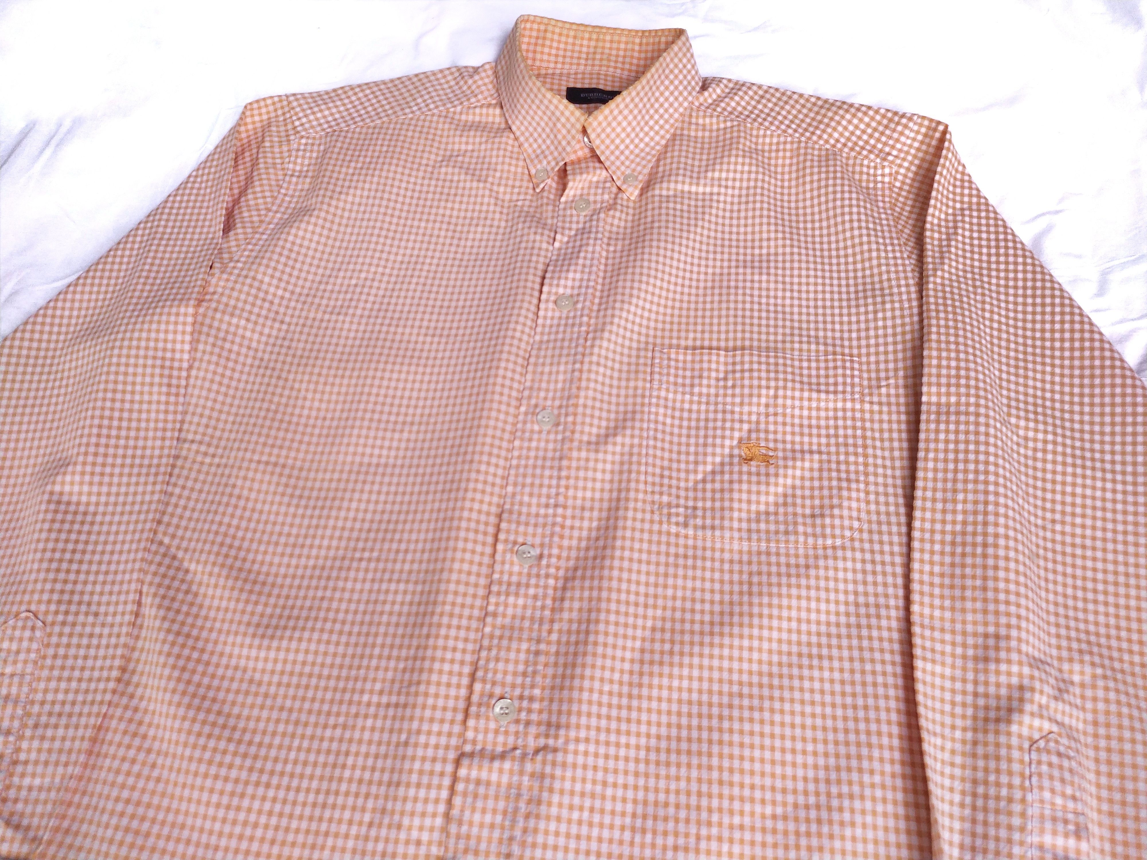Burberry Burberry London Peach Shirt Size US L / EU 52-54 / 3 - 1 Thumbnail