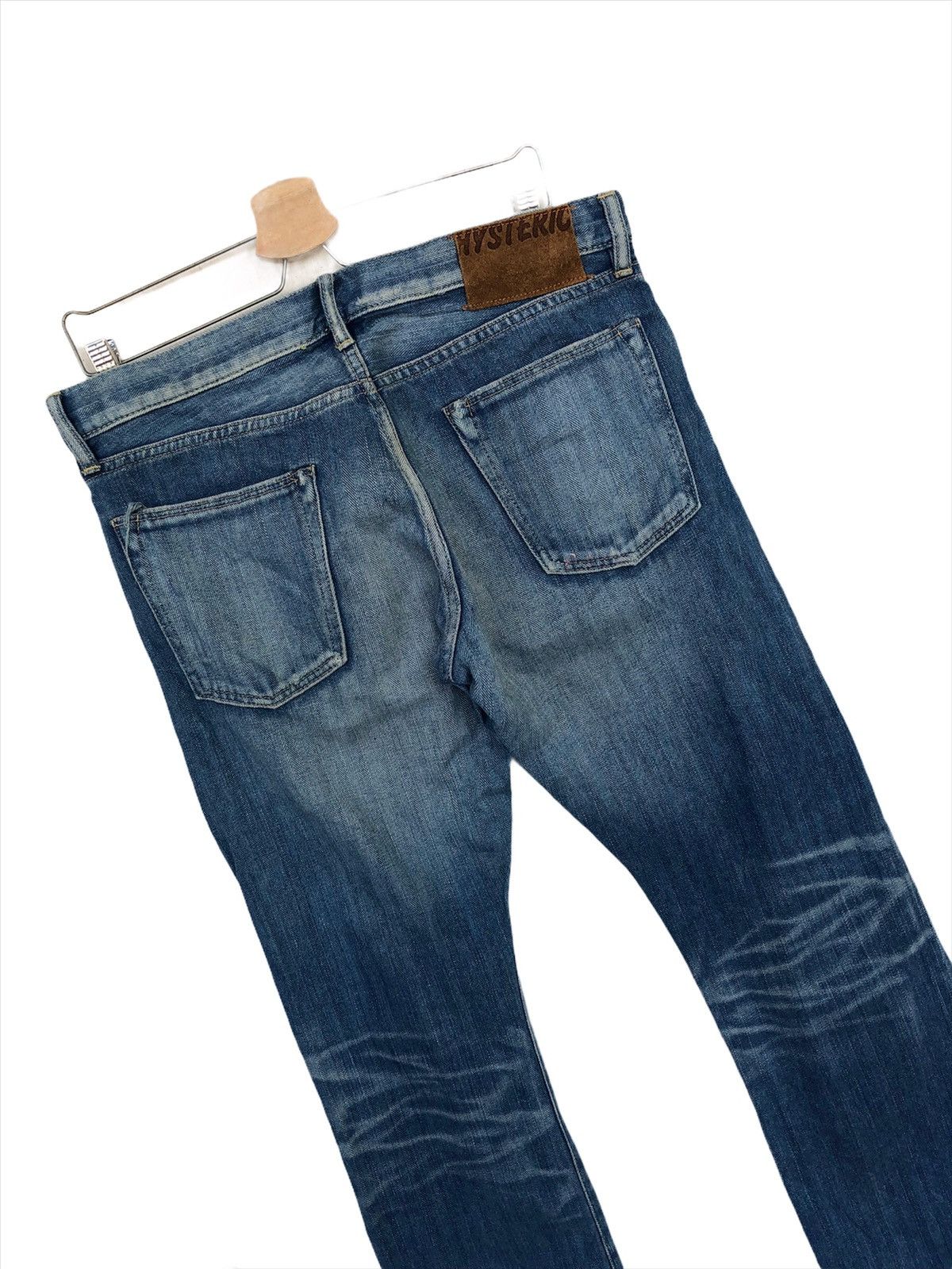 Hysteric Glamour GRAIL🔥90s Hysteric Glamour 🇯🇵 Faded Flare Anarchy Denim Size US 32 / EU 48 - 7 Thumbnail
