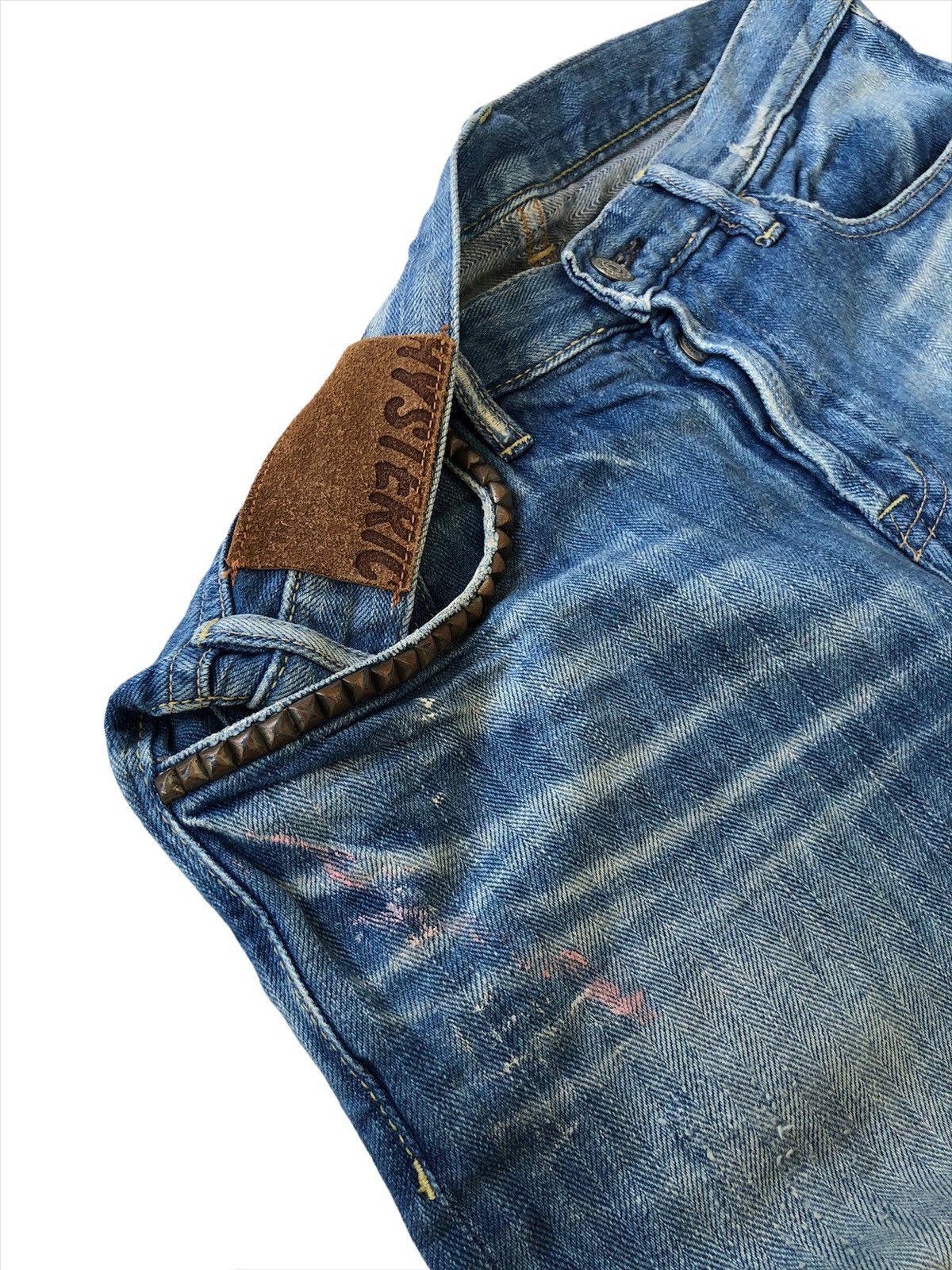Hysteric Glamour GRAIL🔥90s Hysteric Glamour 🇯🇵 Faded Flare Anarchy Denim Size US 32 / EU 48 - 1 Thumbnail