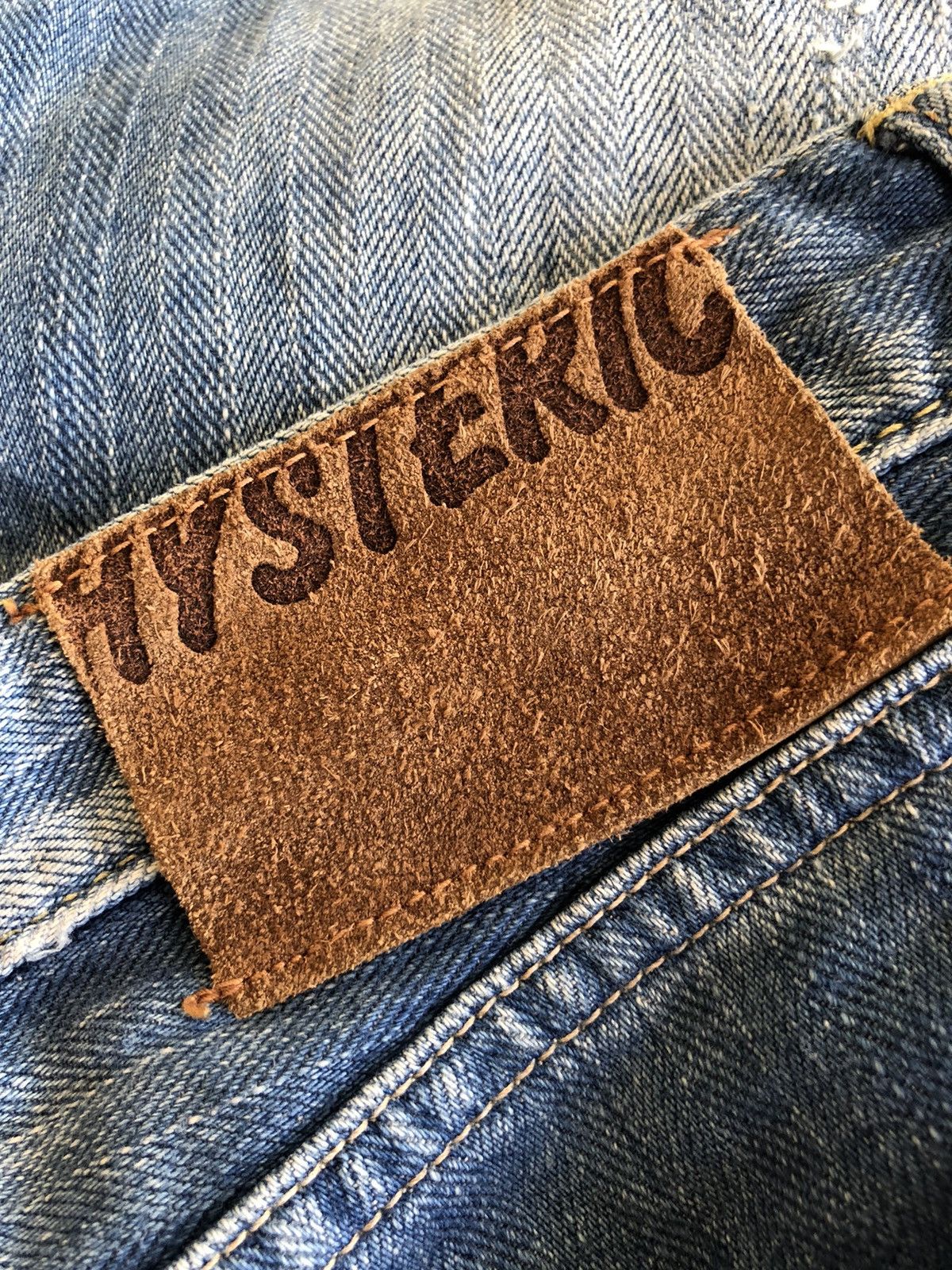 Hysteric Glamour GRAIL🔥90s Hysteric Glamour 🇯🇵 Faded Flare Anarchy Denim Size US 32 / EU 48 - 8 Thumbnail