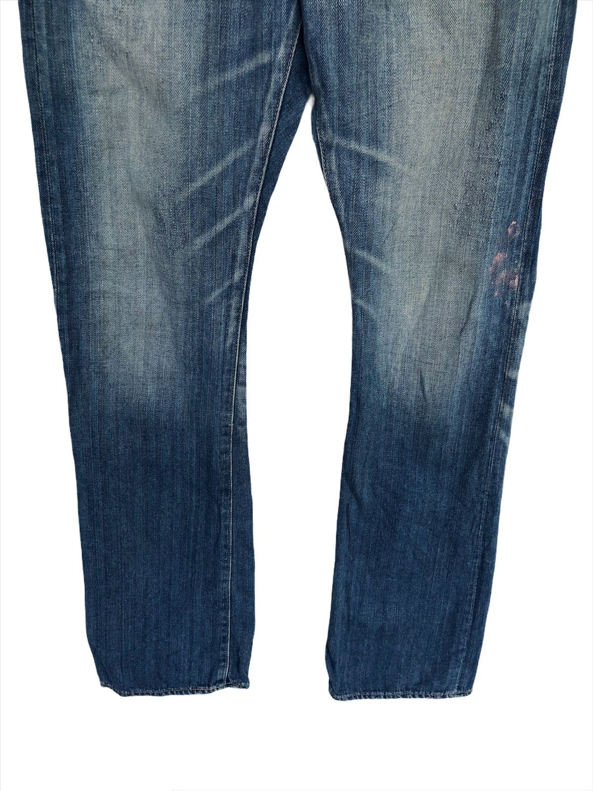 Hysteric Glamour GRAIL🔥90s Hysteric Glamour 🇯🇵 Faded Flare Anarchy Denim Size US 32 / EU 48 - 5 Thumbnail