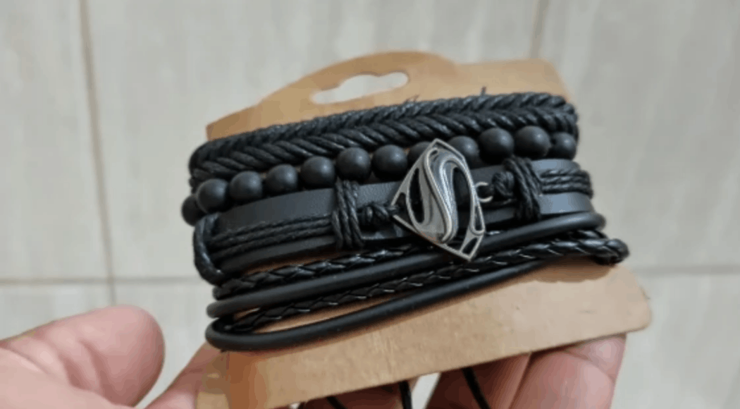 Vintage Vintage Black Bead Bracelets Size ONE SIZE - 2 Thumbnail