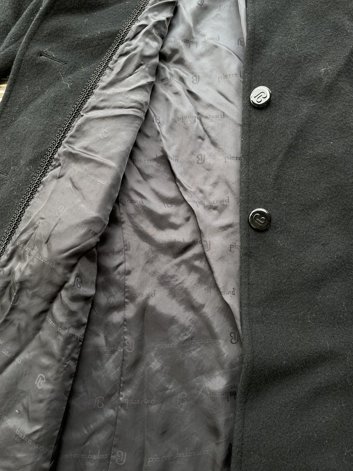 Pierre Balmain Pierre Balmain Wool Long Jacket Size US M / EU 48-50 / 2 - 6 Thumbnail