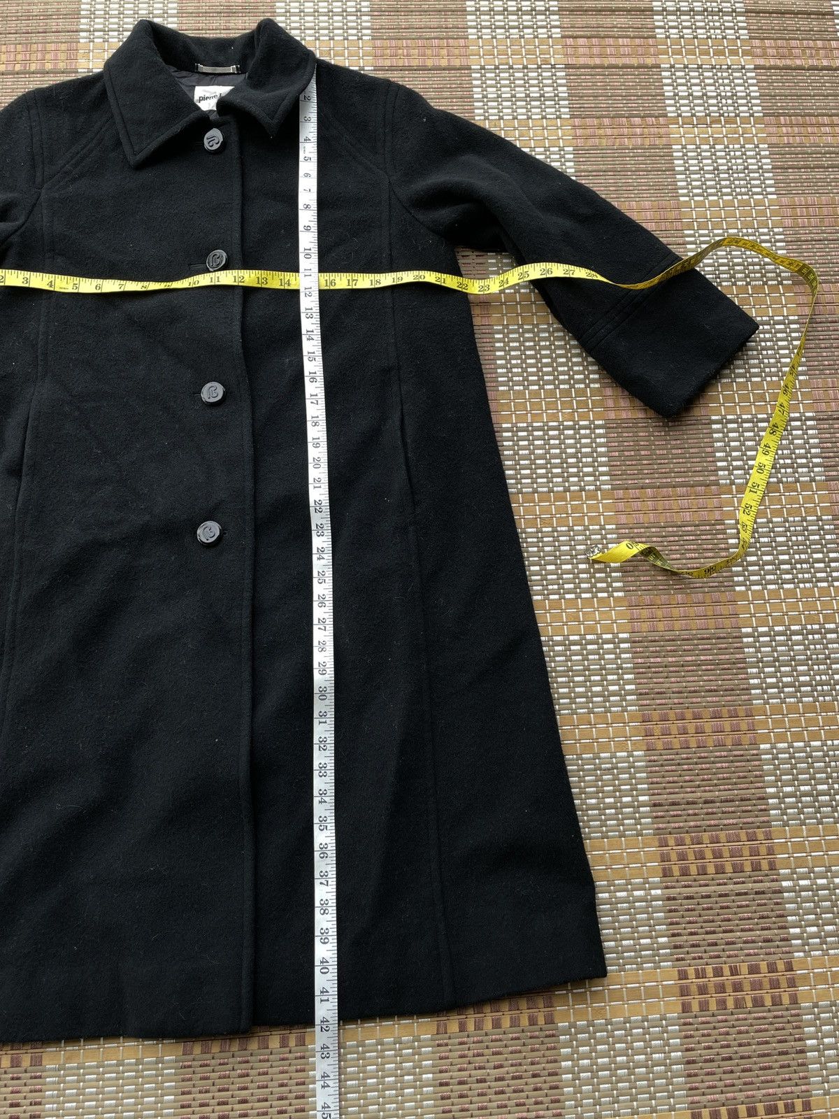 Pierre Balmain Pierre Balmain Wool Long Jacket Size US M / EU 48-50 / 2 - 10 Thumbnail