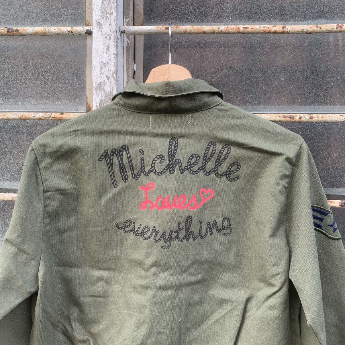Army Of Me × Japanese Brand Re + U.S Air Force Cropped Jacket USAF Full Patches Size US S / EU 44-46 / 1 - 8 Thumbnail