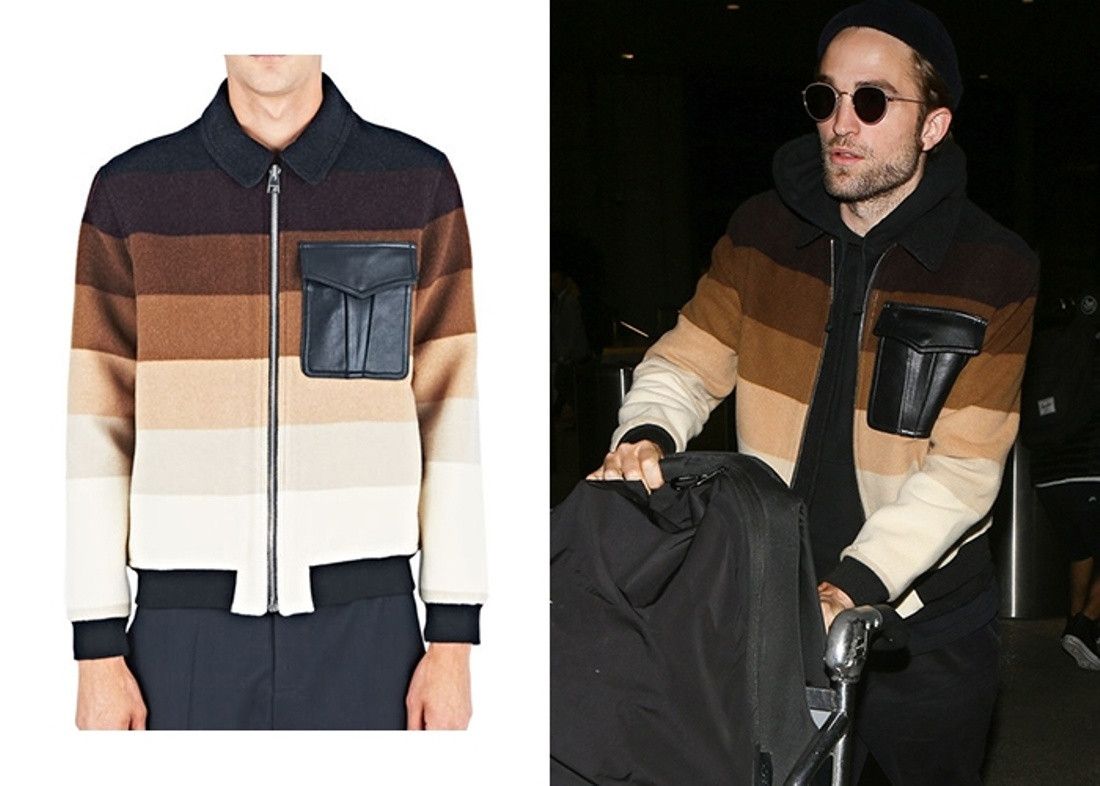 J.W.Anderson FW16 MULTI GREY DEGRADE COMBO BOMBER FINAL SALE Grailed