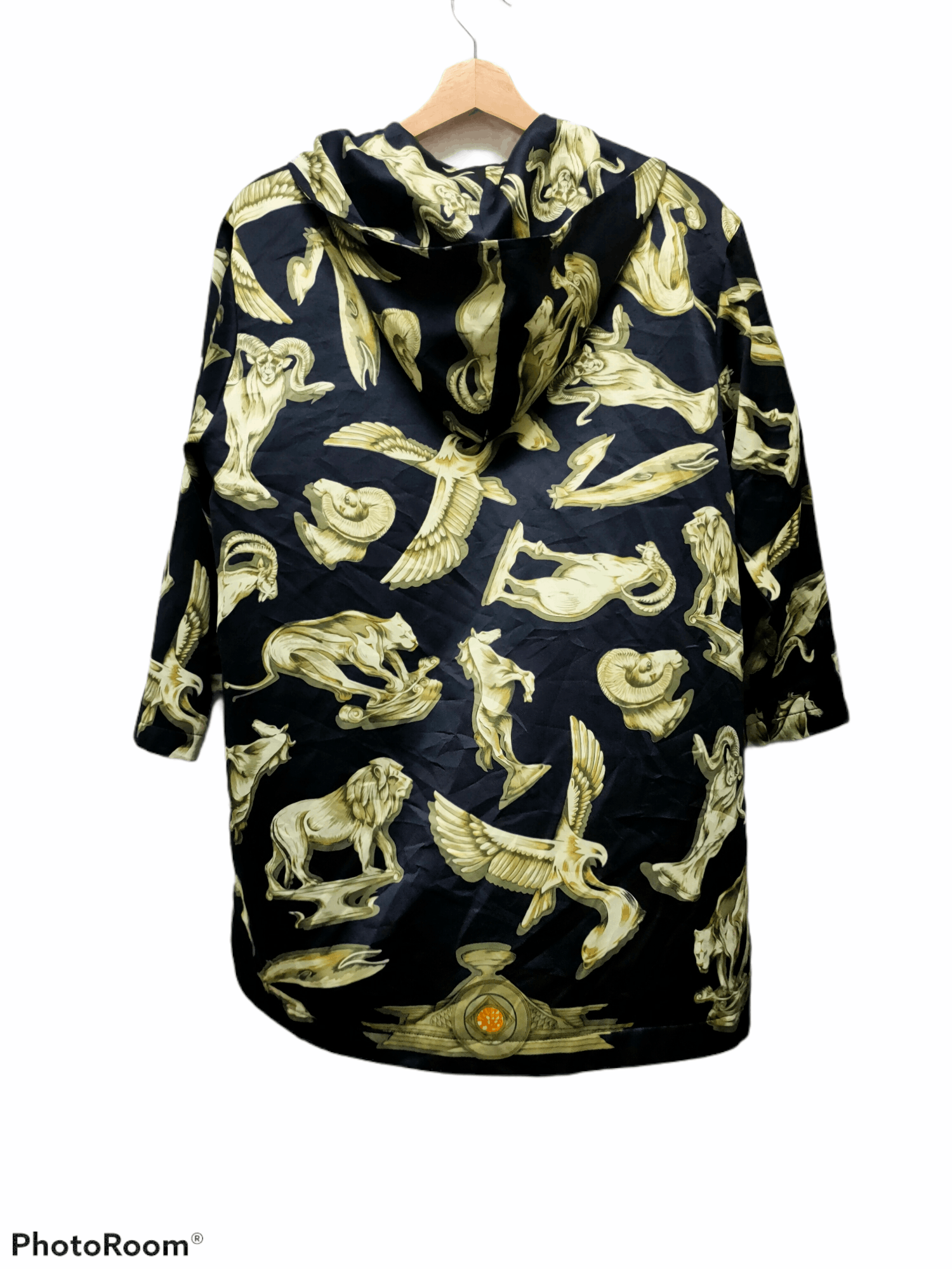 Other Fullprint animal jacket hoodie button up rayon Size US L / EU 52-54 / 3 - 2 Thumbnail