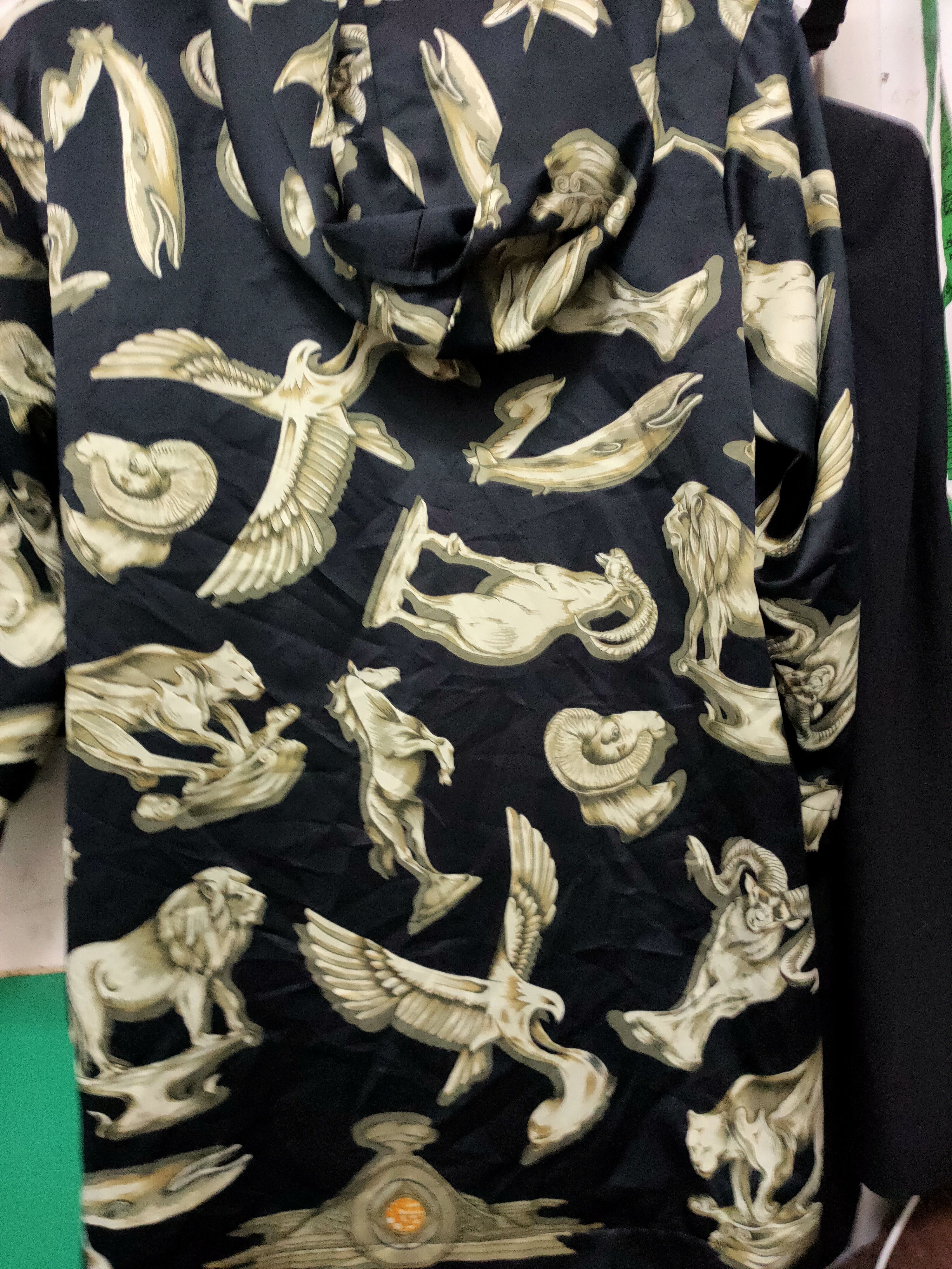 Other Fullprint animal jacket hoodie button up rayon Size US L / EU 52-54 / 3 - 5 Thumbnail