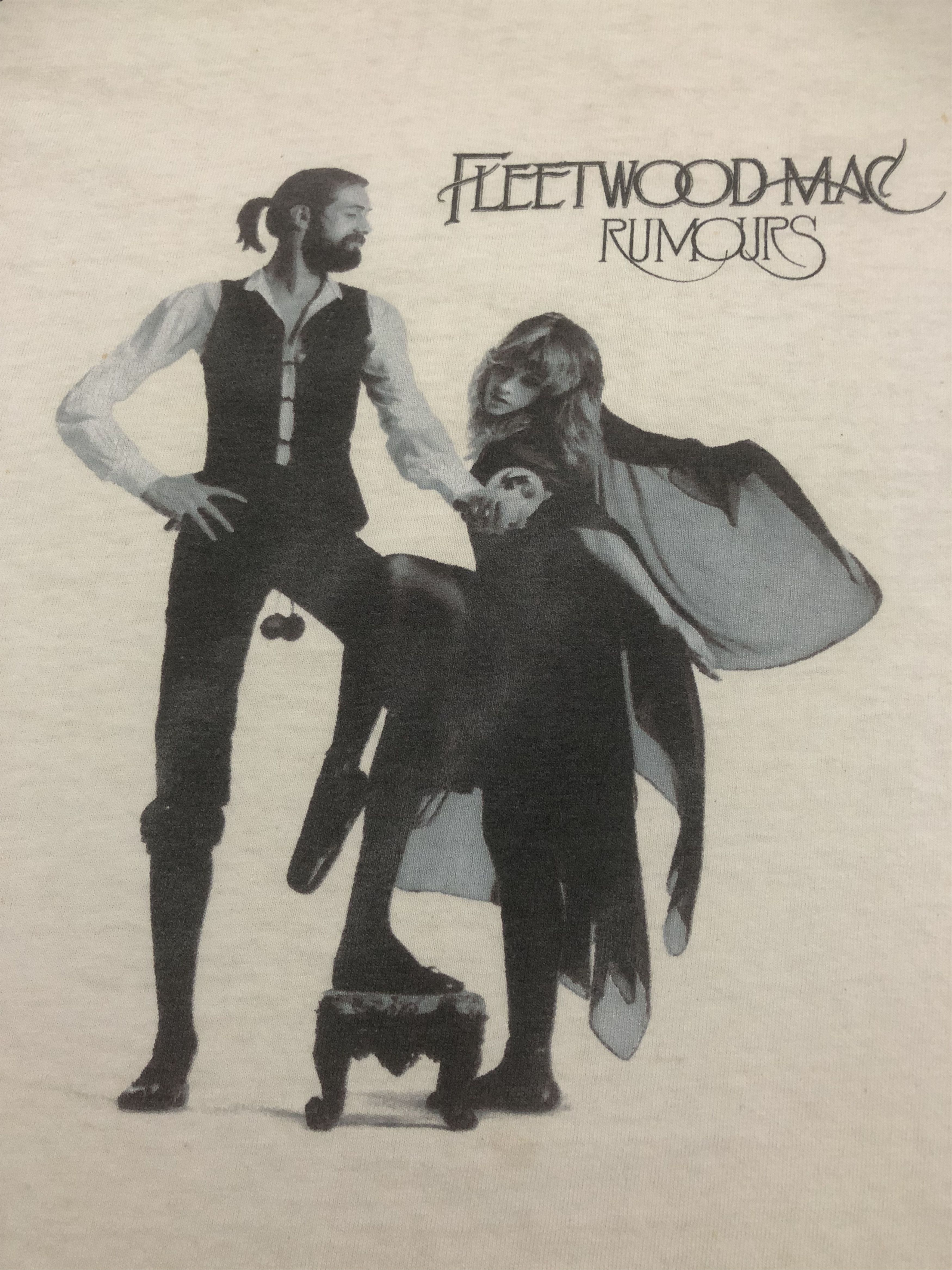 Vintage Vintage Worn Fleetwood Mac Longsleeve T-shirts Size US XL / EU 56 / 4 - 2 Thumbnail