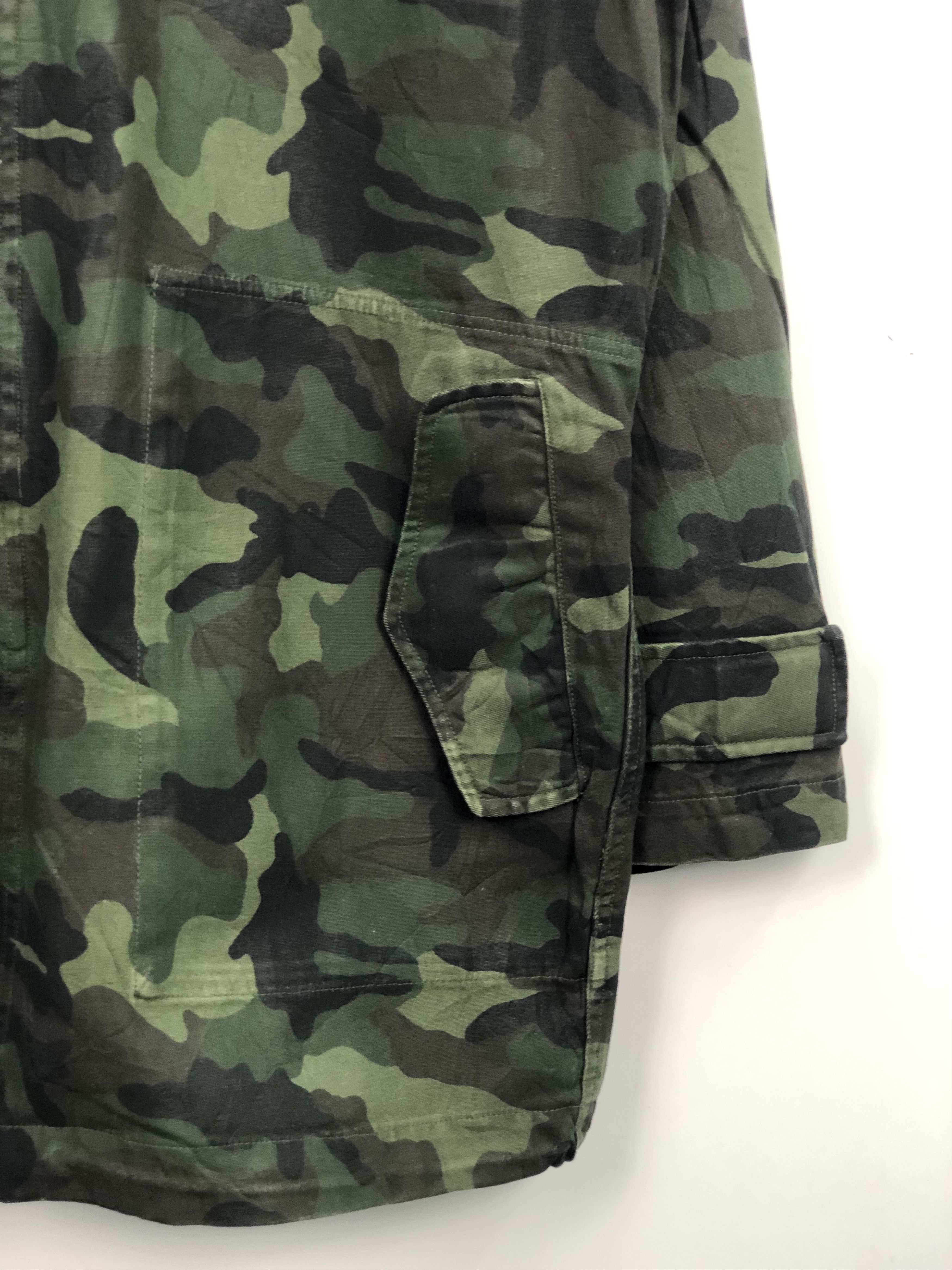 Vintage Vintage 90s Army Germany Camo Jacket J0298 Size US L / EU 52-54 / 3 - 5 Thumbnail