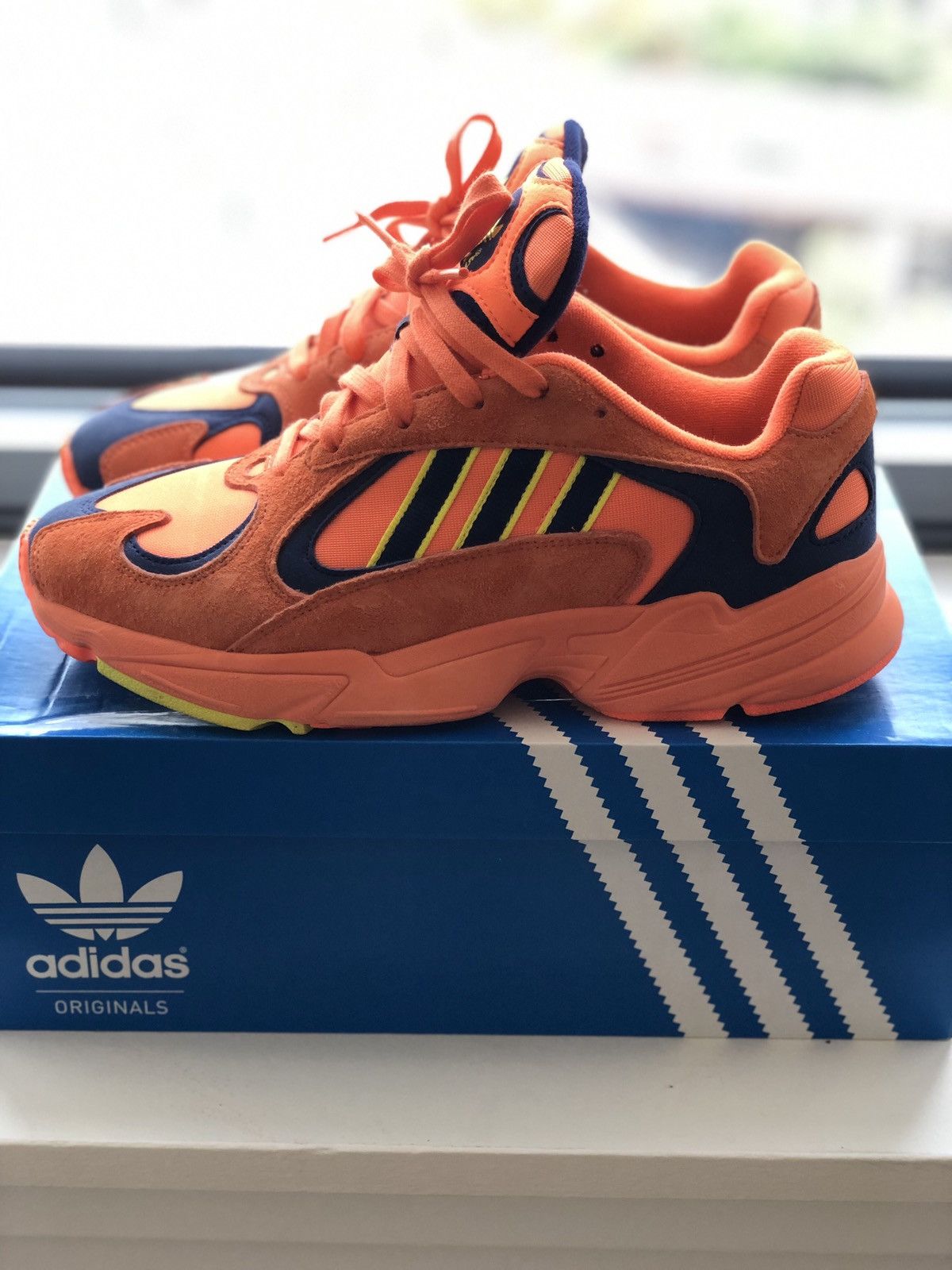 Adidas yung 1 hi res orange hotsell