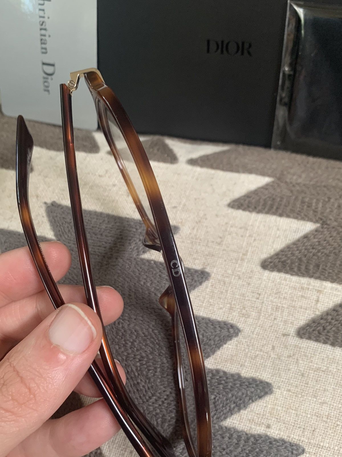 Christian Dior Monsieur × Designer × Dior *RARE* New Christian Dior Homme Dioressence Glasses Frames Size ONE SIZE - 2 Thumbnail