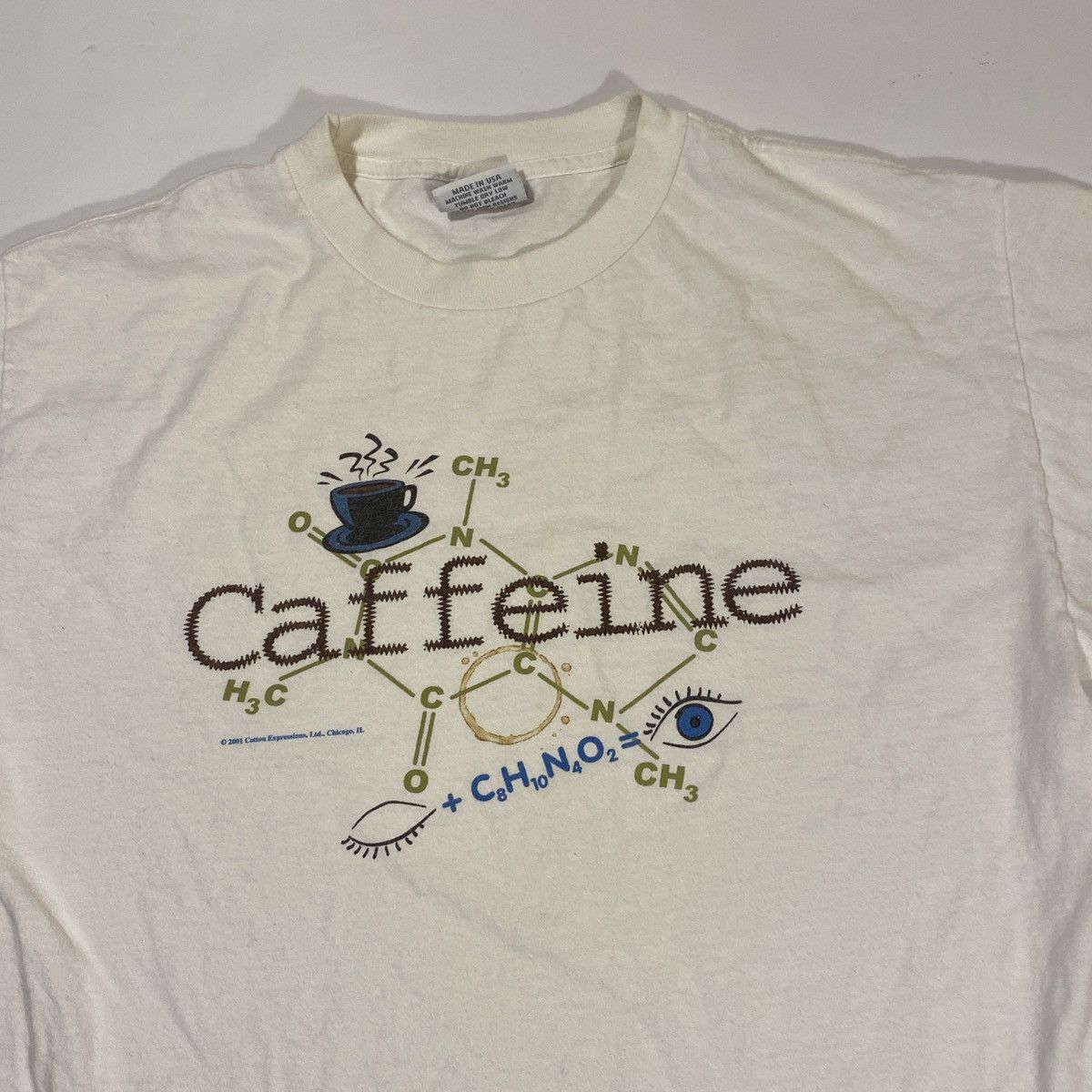 Other Caffeine Molecule Tee shirt Size US M / EU 48-50 / 2 - 1 Thumbnail