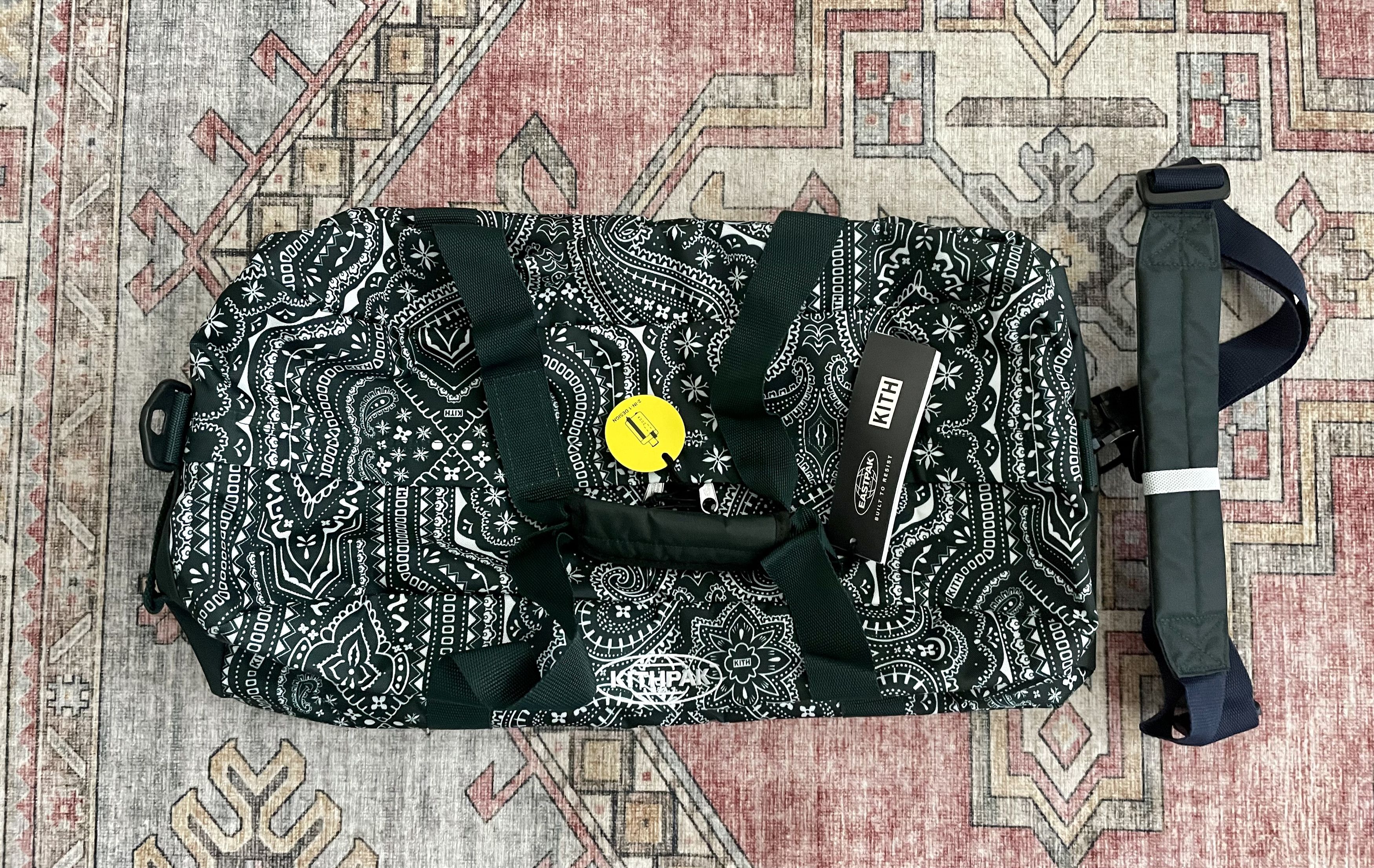 Kith Kith Eastpak Bandana Paisley Stand Duffel SS21 | Grailed