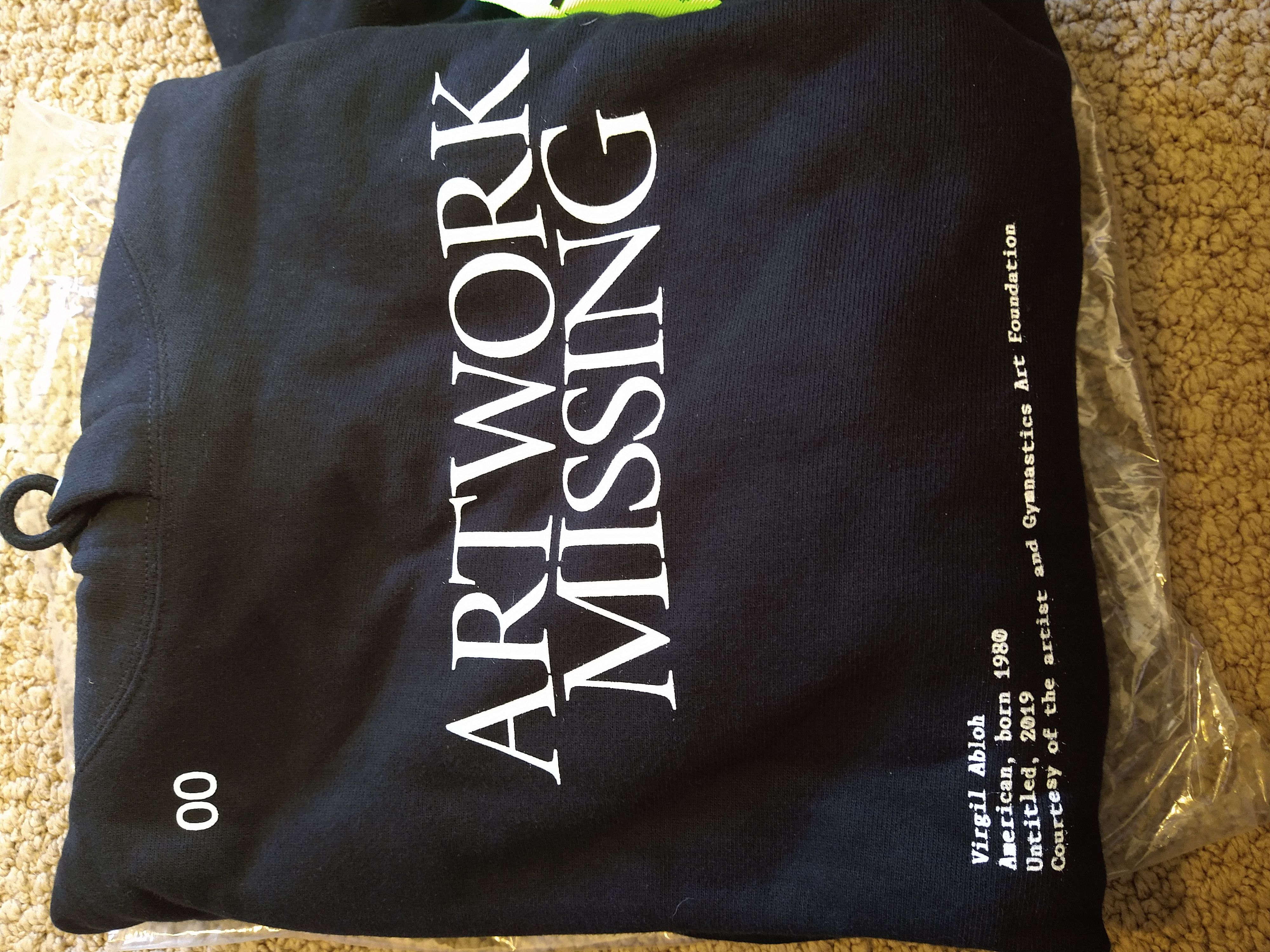 Virgil Abloh Missing artwork sweatshirt Size US L / EU 52-54 / 3 - 1 Thumbnail