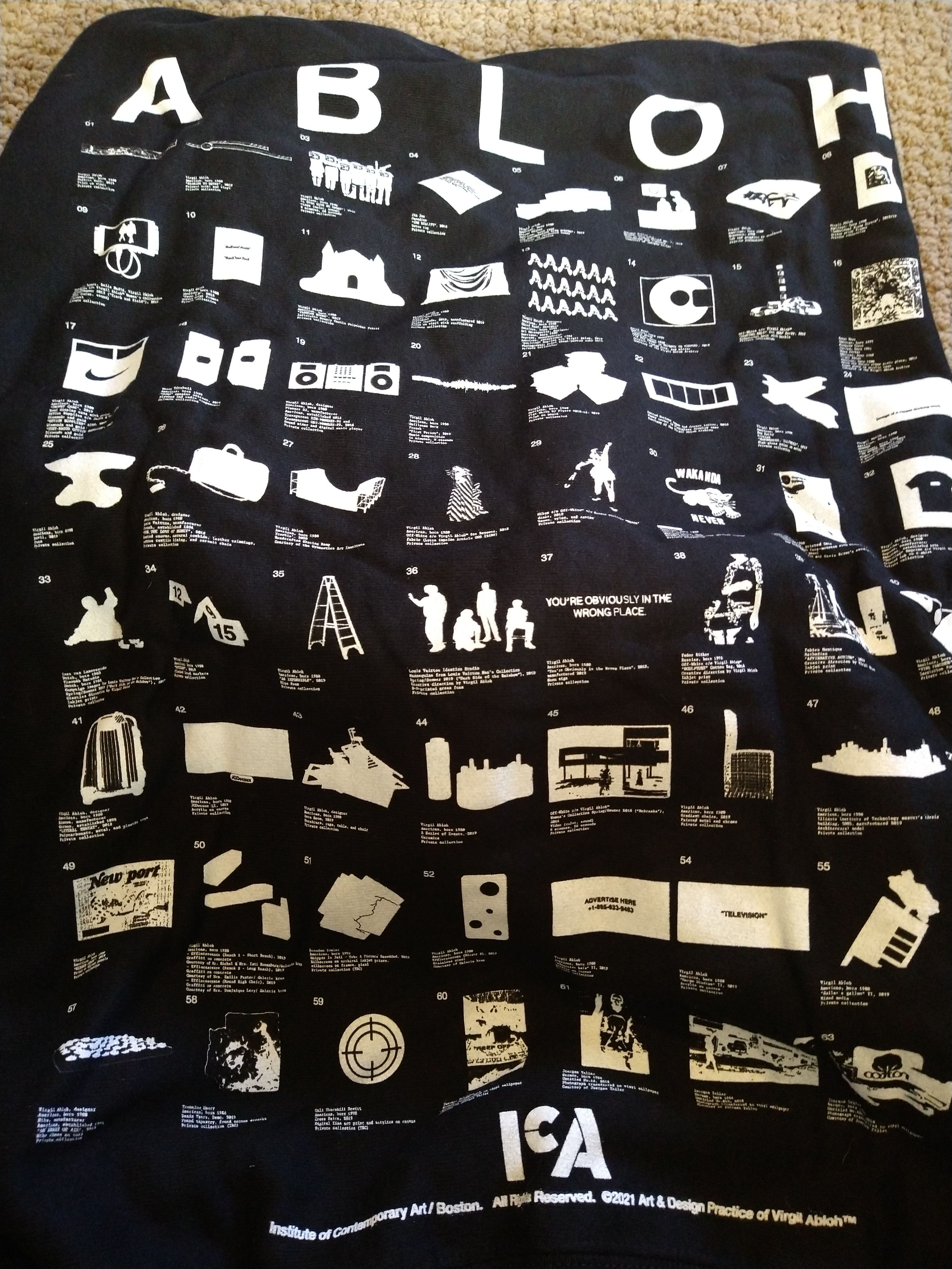 Virgil Abloh Missing artwork sweatshirt Size US L / EU 52-54 / 3 - 2 Thumbnail