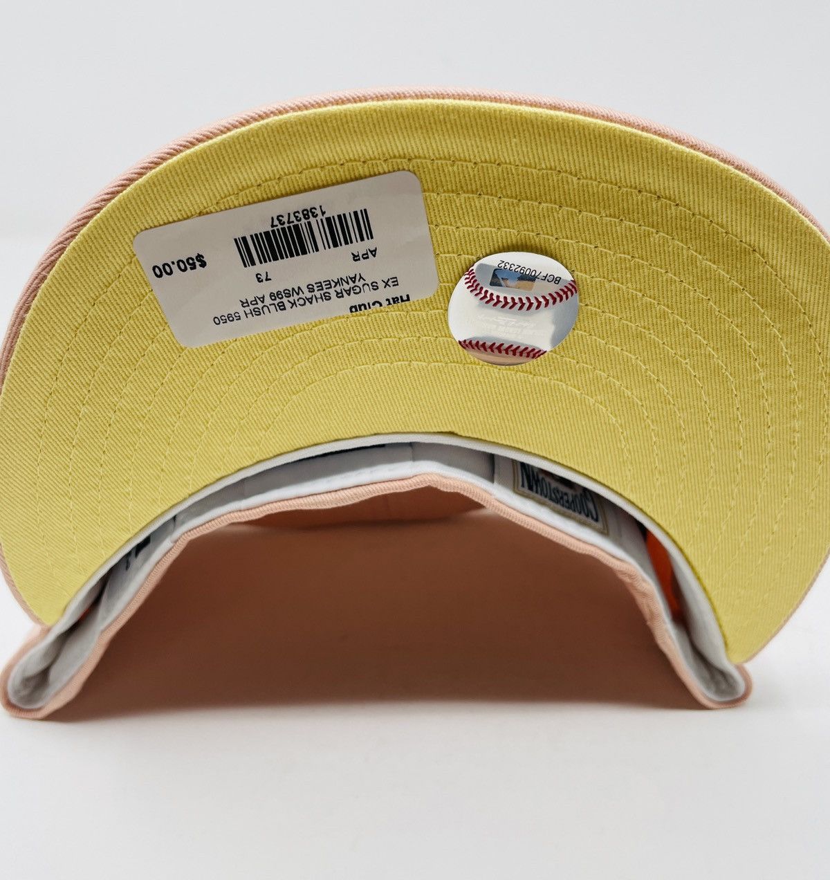 Hat Club Sugar Shack New York Yankees Apricot Fitted 3/8