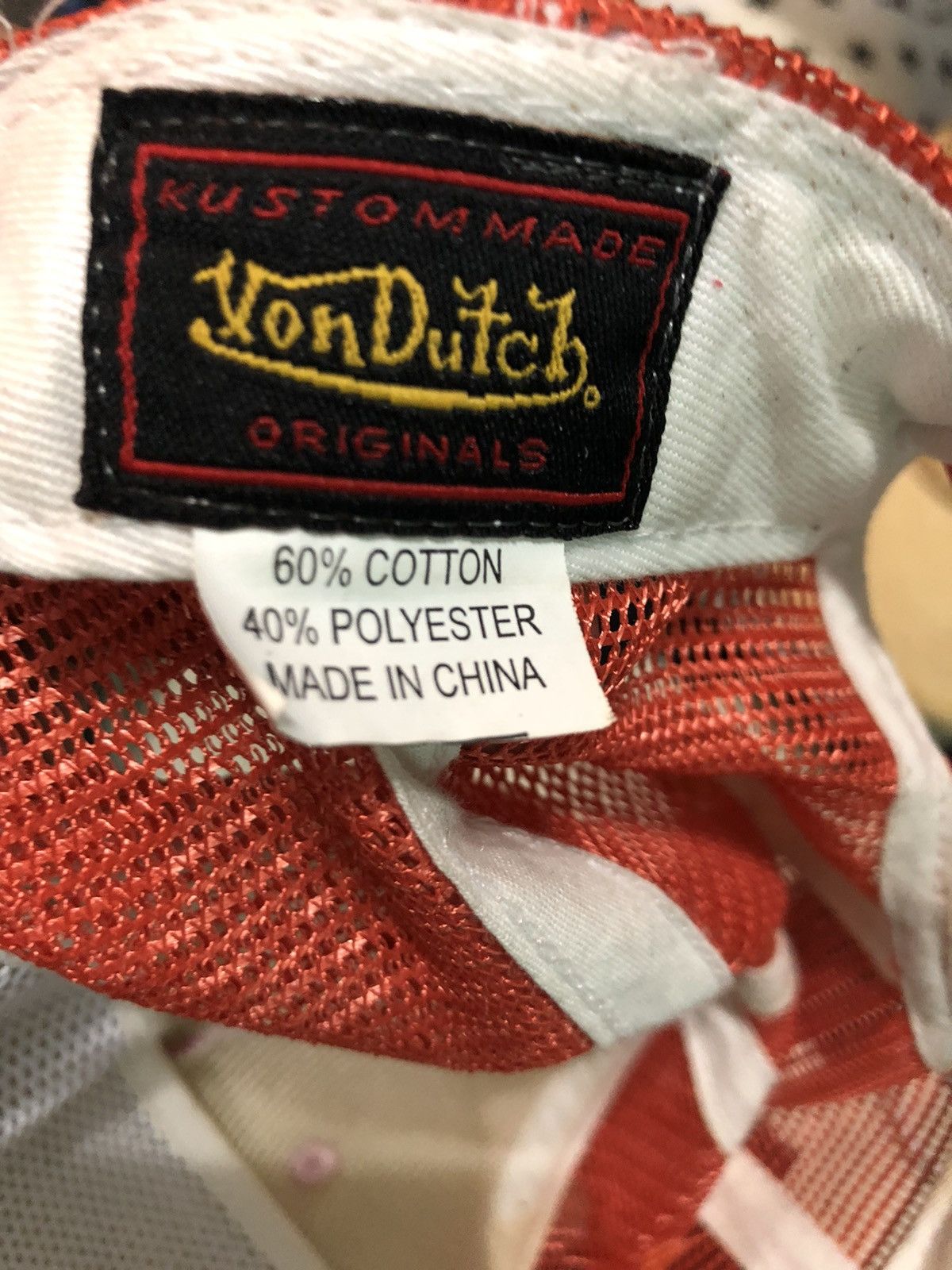 Von Dutch Von Dutch Custom Made Trucker Hat Cap Size ONE SIZE - 5 Thumbnail