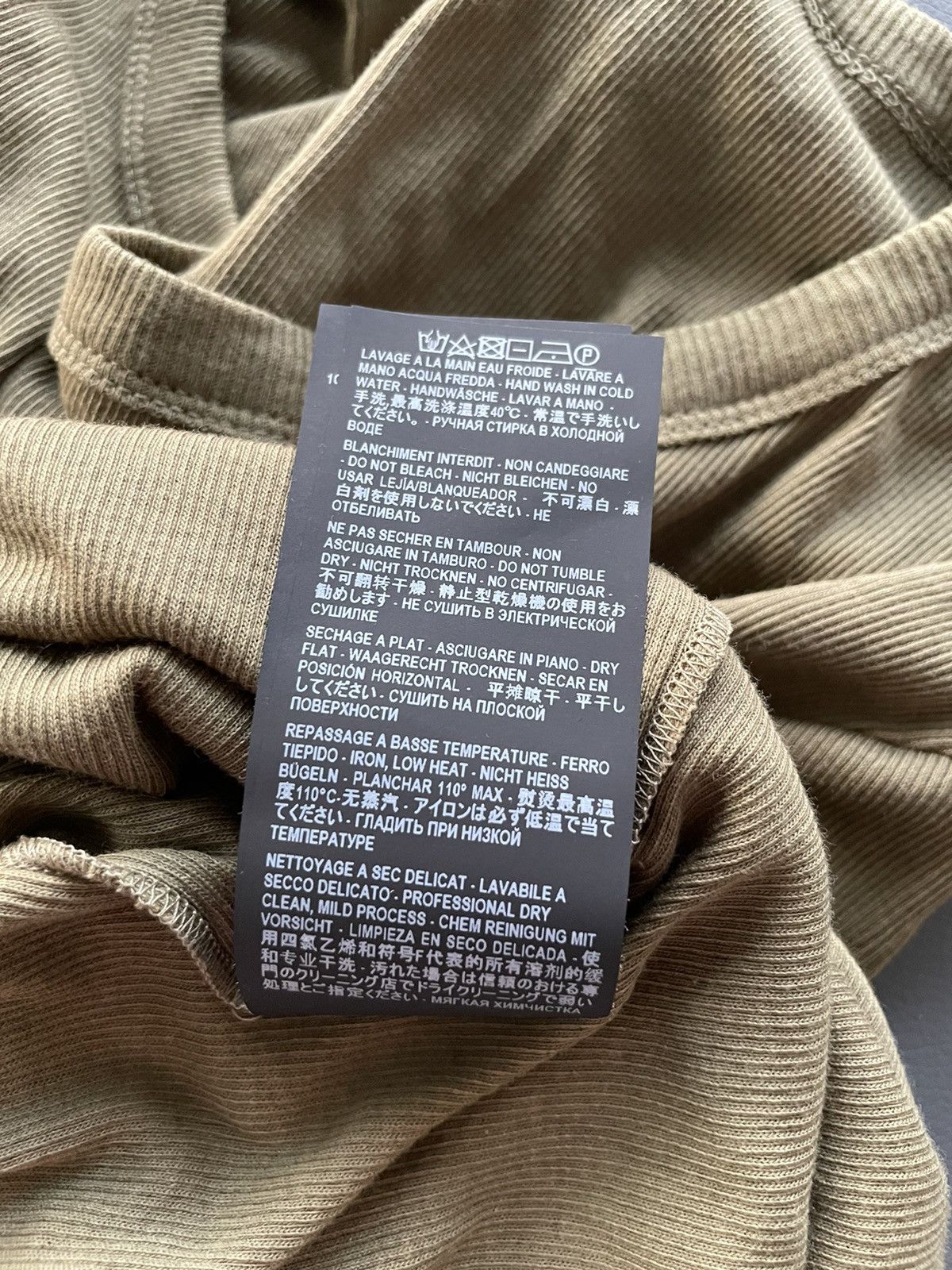 Hedi Slimane × Saint Laurent Paris × Yves Saint Laurent Rare Super Runway Elastic Stretch “Homeless” Sweater Shirt Size US XL / EU 56 / 4 - 11 Thumbnail