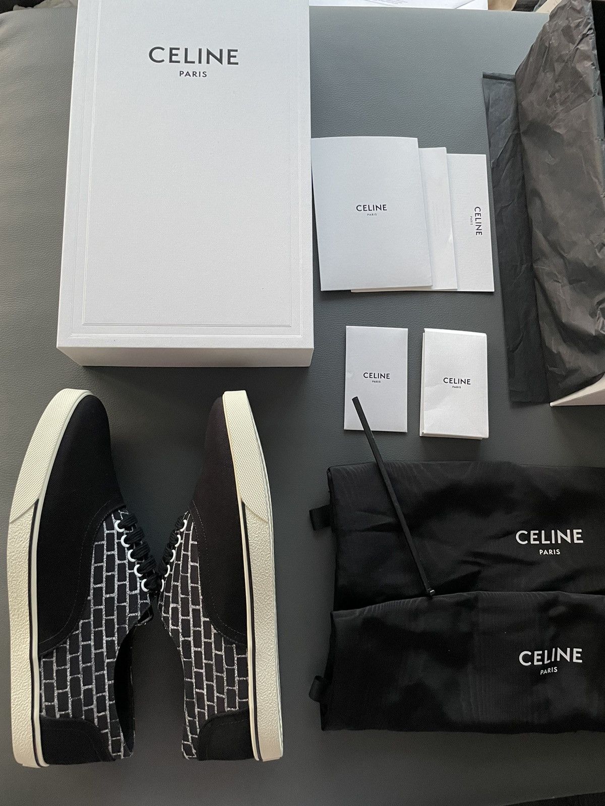Celine × Hedi Slimane Rare Super Limited Edition Runway Brick Sneaker Brand New Size US 11 / EU 44 - 23 Thumbnail