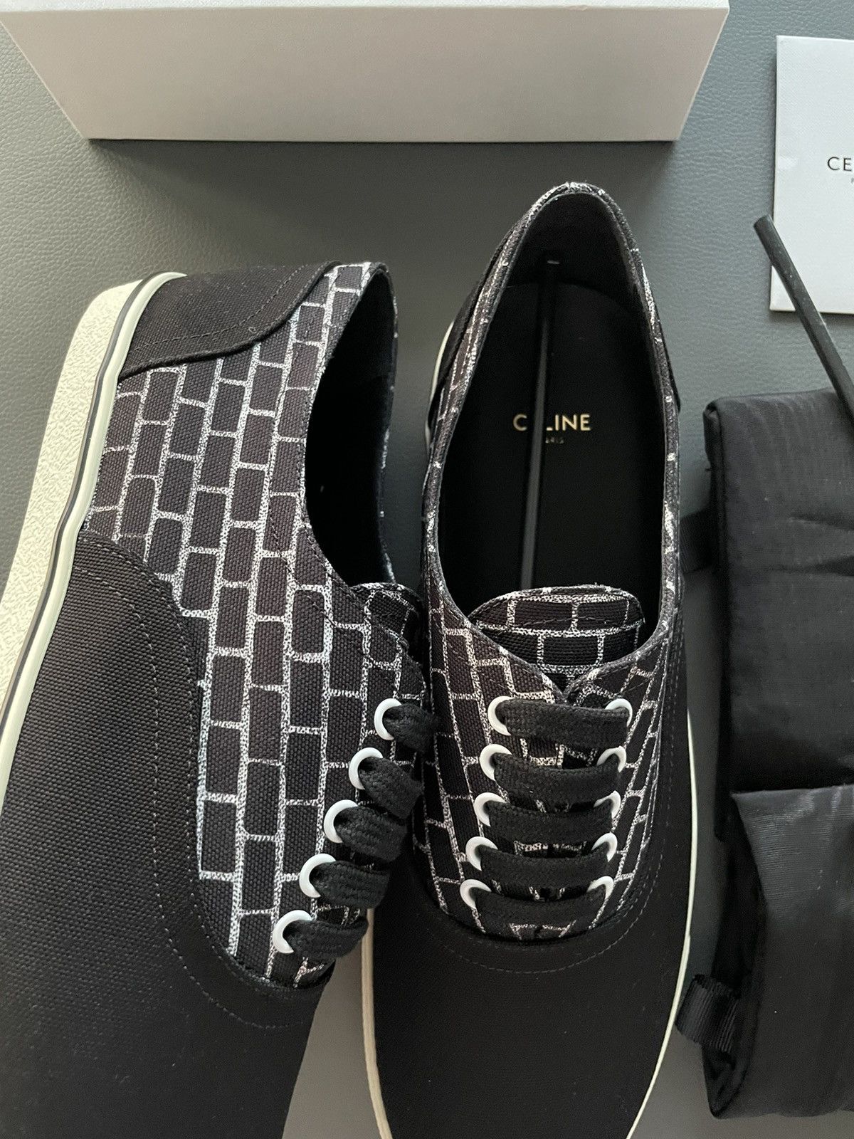 Celine × Hedi Slimane Rare Super Limited Edition Runway Brick Sneaker Brand New Size US 11 / EU 44 - 21 Thumbnail