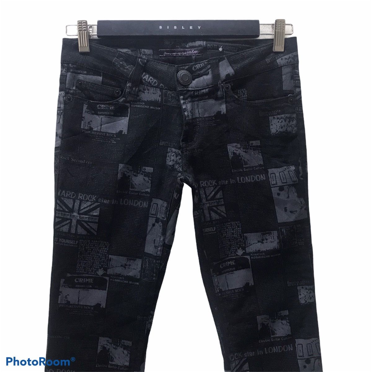 Japanese Brand × Seditionaries Japanese Brand CALM Denim Full Print Jeans Size US 28 / EU 44 - 2 Thumbnail