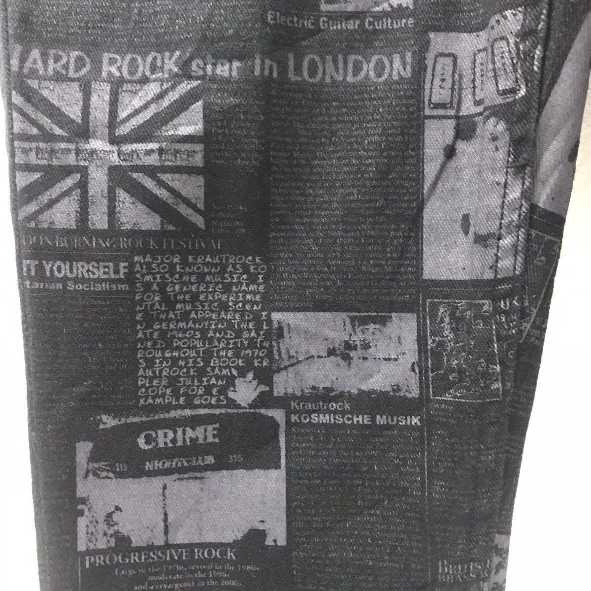 Japanese Brand × Seditionaries Japanese Brand CALM Denim Full Print Jeans Size US 28 / EU 44 - 9 Thumbnail
