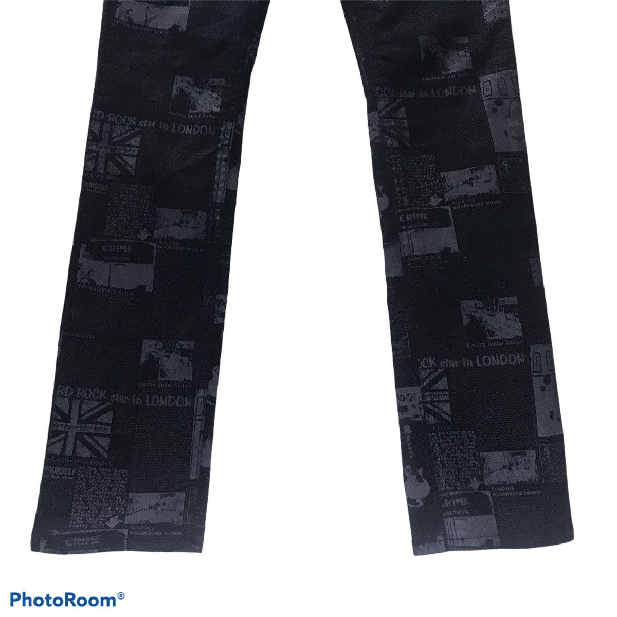 Japanese Brand × Seditionaries Japanese Brand CALM Denim Full Print Jeans Size US 28 / EU 44 - 3 Thumbnail