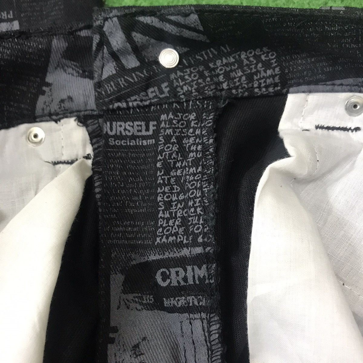 Japanese Brand × Seditionaries Japanese Brand CALM Denim Full Print Jeans Size US 28 / EU 44 - 13 Thumbnail