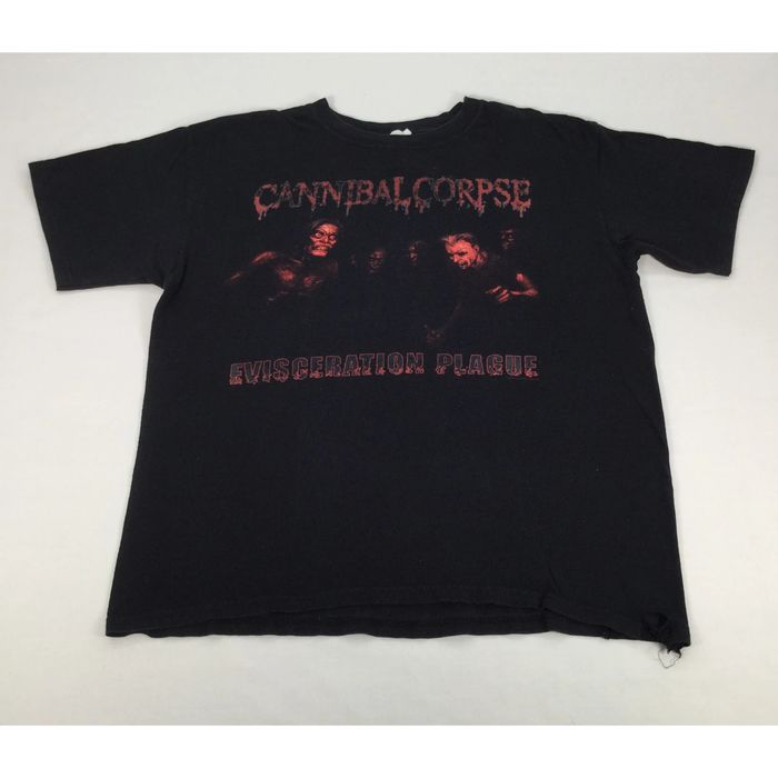 Band Tees CANIBAL CORPE Evisceration Plague T Shirt Music Death Metal ...