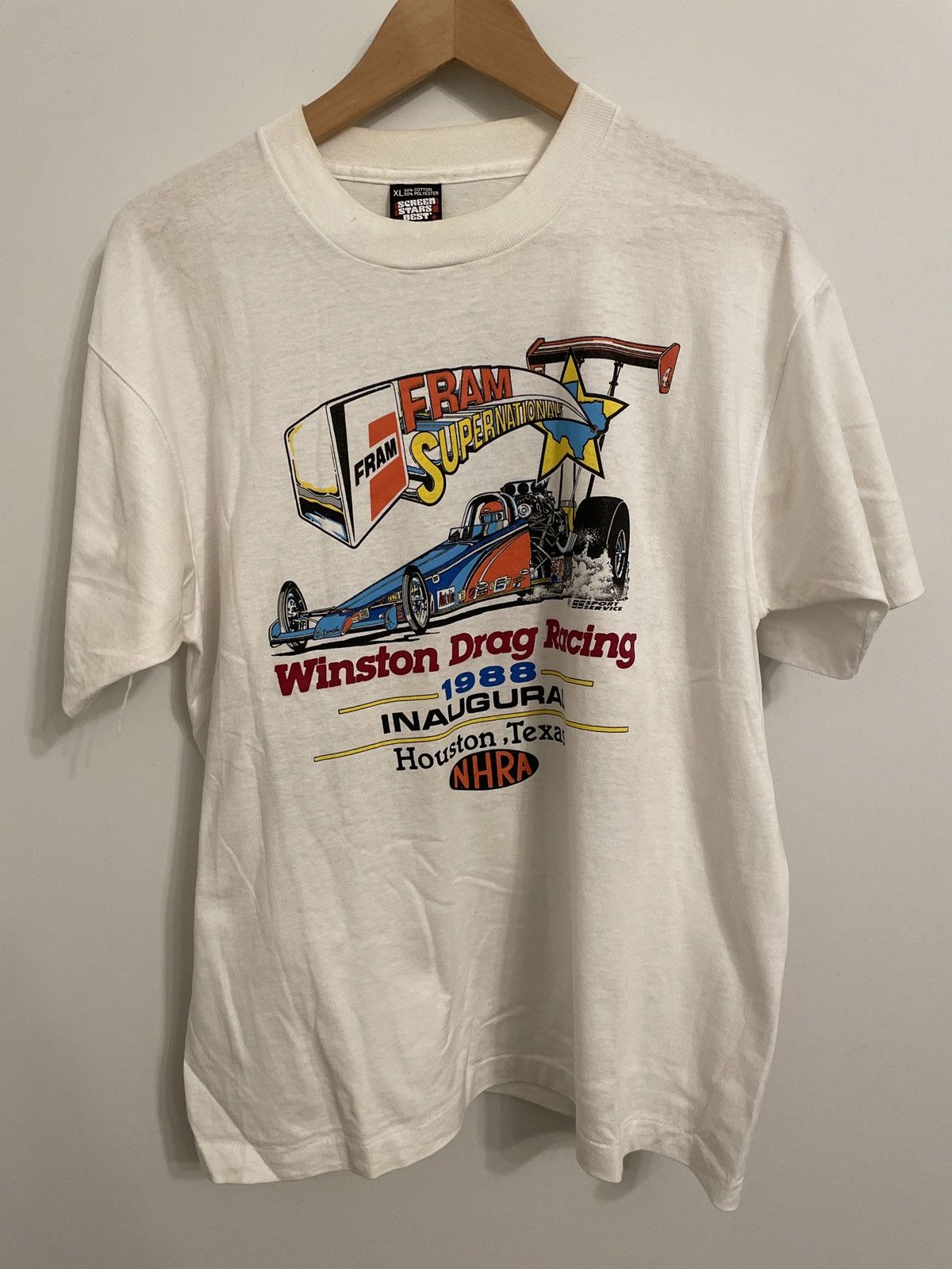 Vintage Winston Drag on sale Racing Crewneck