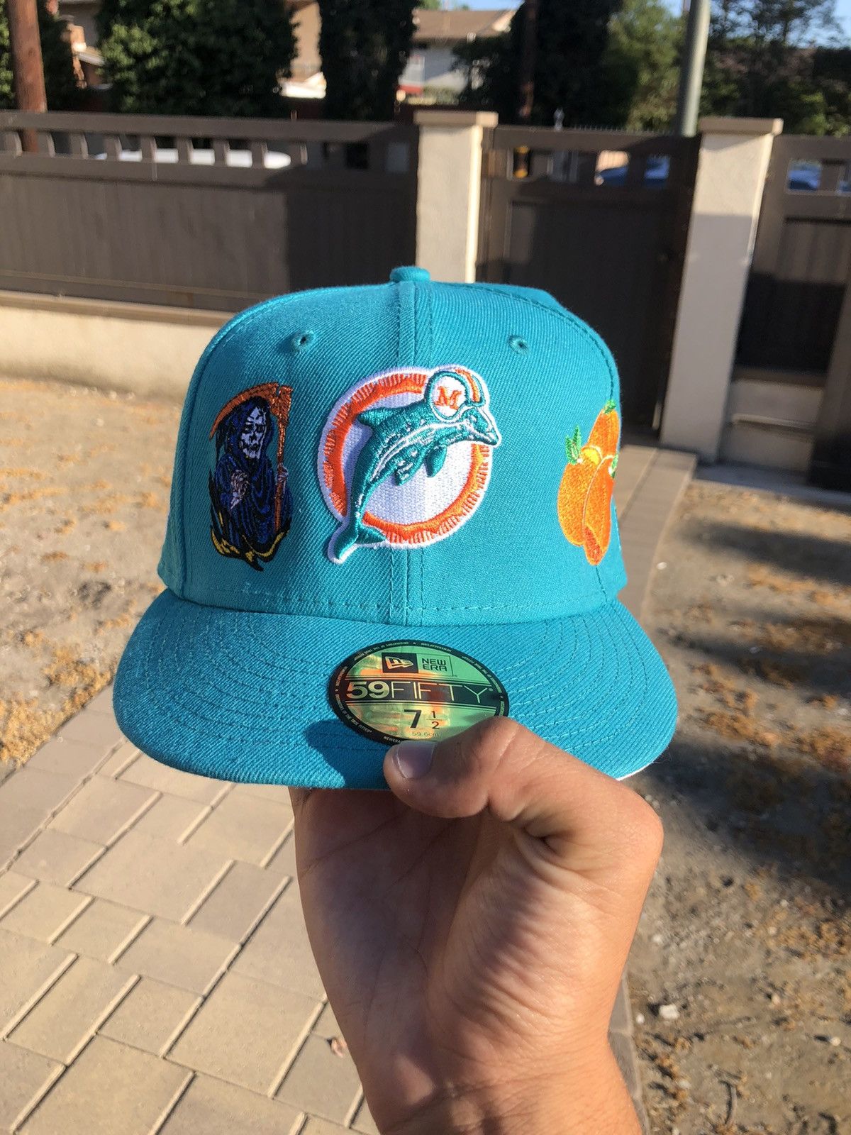 New Era miami dolphins ewdil lord fubu fitted 7 1/2