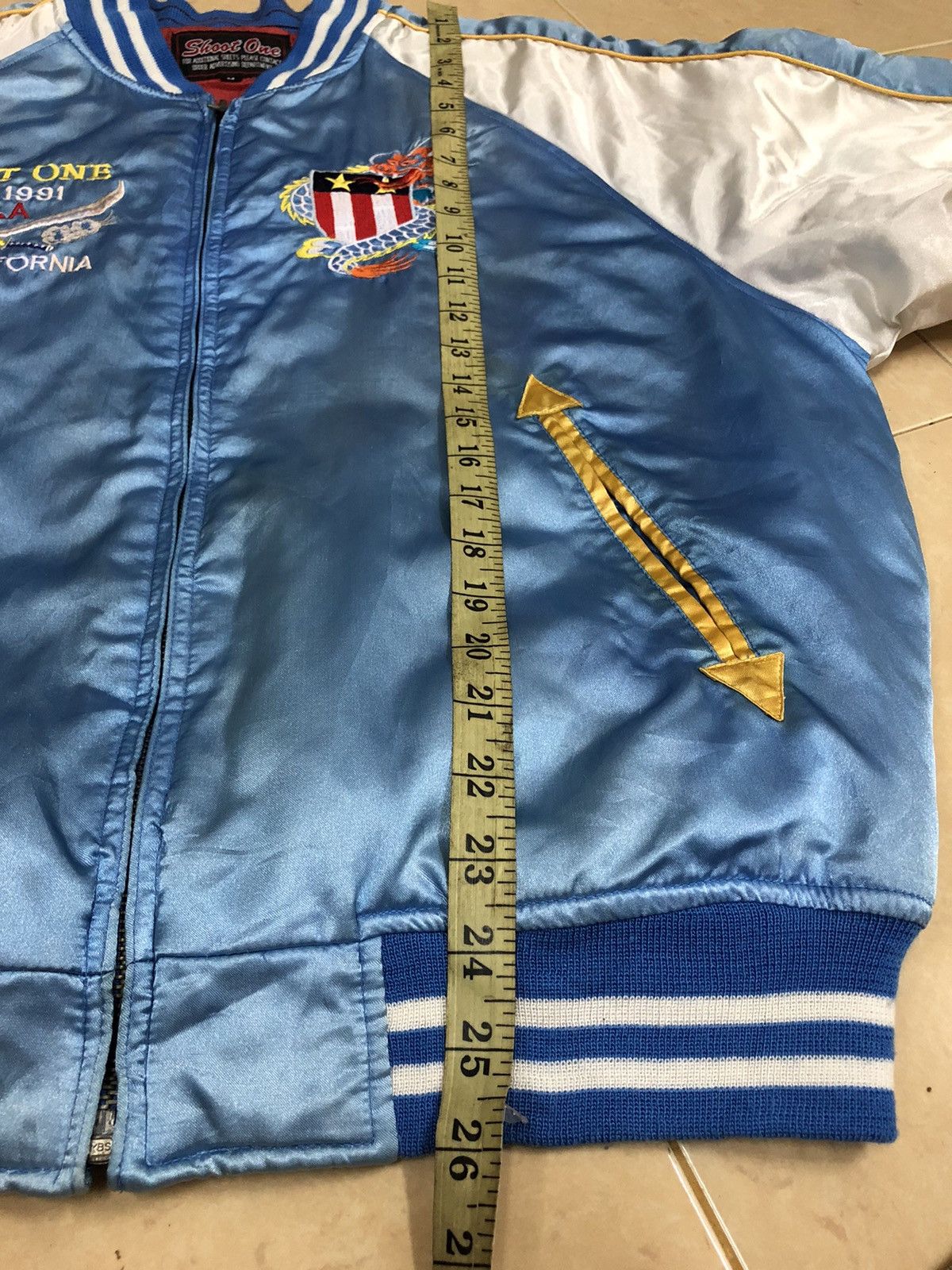 Other Sukajan Souvenir Jacket Shoot One A Little Angel California Size US M / EU 48-50 / 2 - 8 Thumbnail