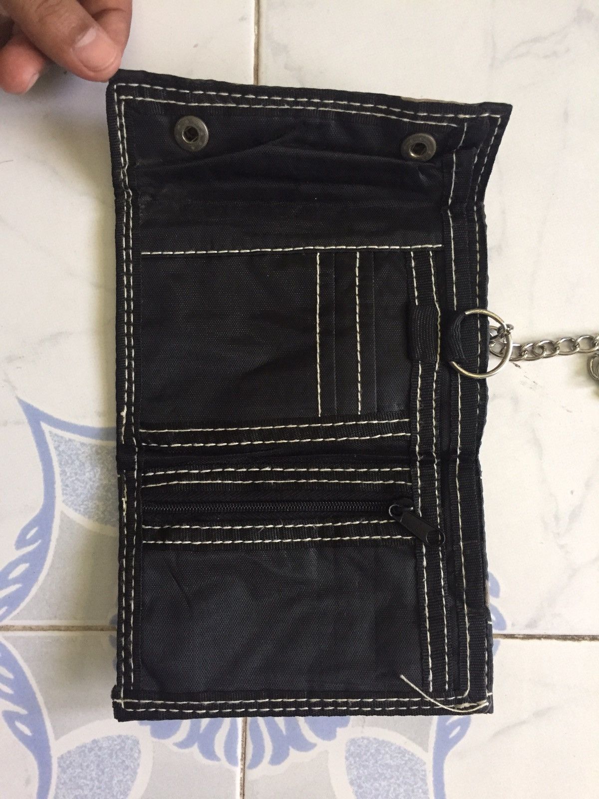 Japanese Brand Camo Flip & Button Wallet Size ONE SIZE - 3 Thumbnail