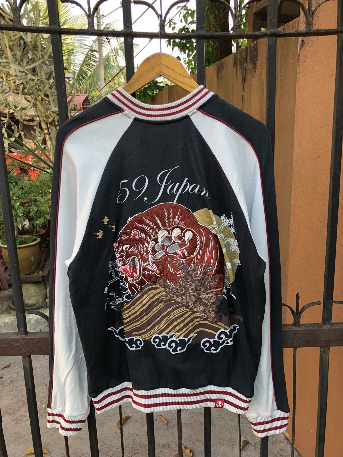Other 59 Japan Bears Embroidered Cotton Sukajan Souvenir Jacket Size US M / EU 48-50 / 2 - 1 Thumbnail