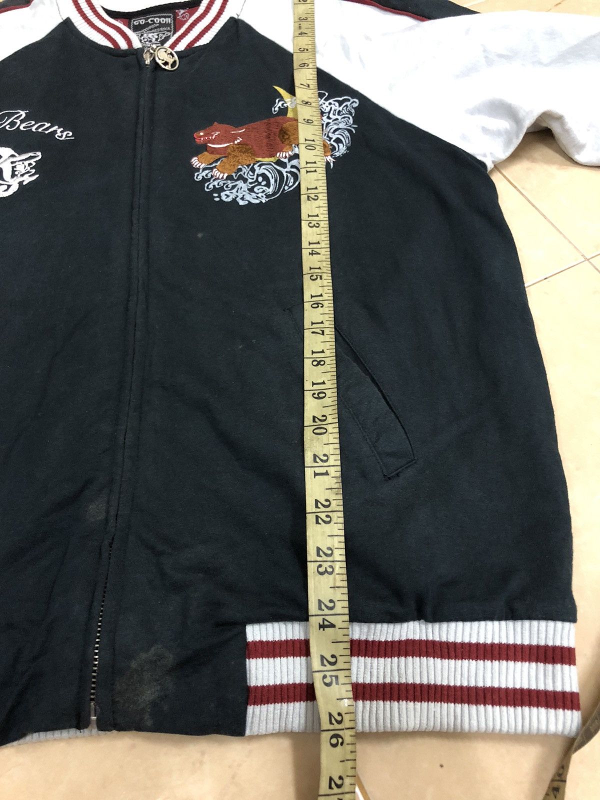 Other 59 Japan Bears Embroidered Cotton Sukajan Souvenir Jacket Size US M / EU 48-50 / 2 - 6 Thumbnail