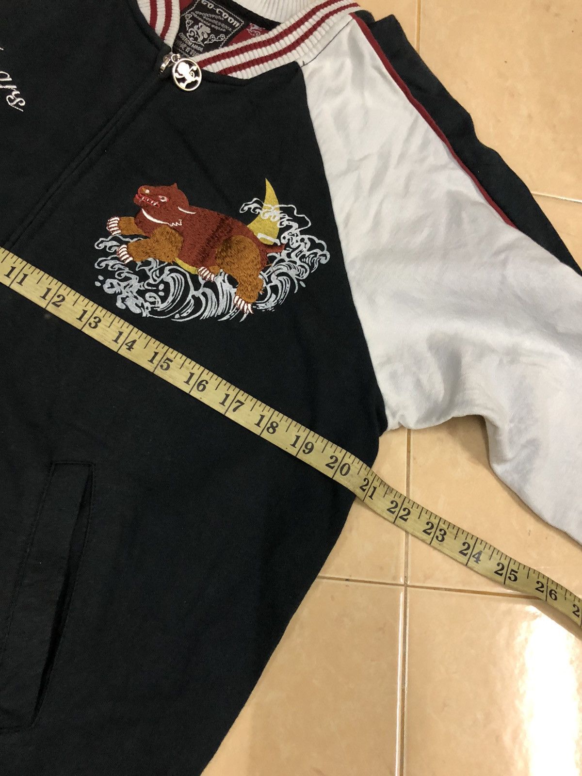 Other 59 Japan Bears Embroidered Cotton Sukajan Souvenir Jacket Size US M / EU 48-50 / 2 - 5 Thumbnail