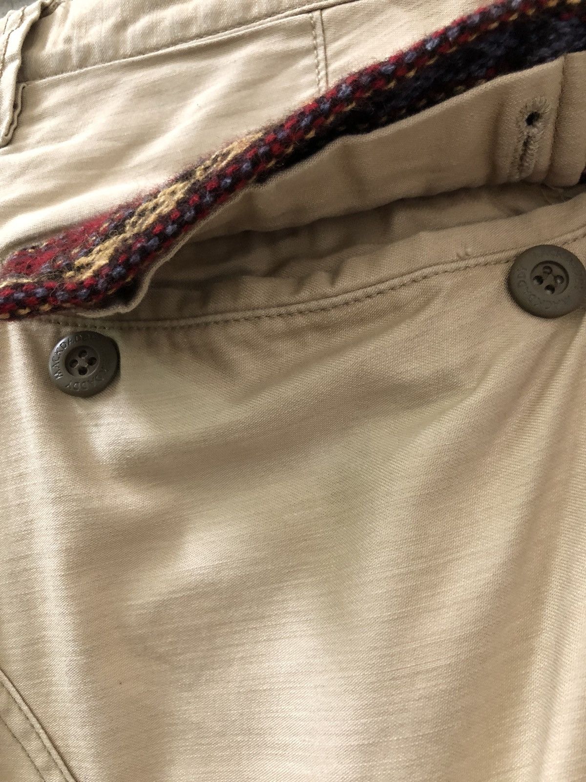 Vintage Mackdaddy Japan Knitted Flap Pocket Slim Cargo Trouser Size US 32 / EU 48 - 10 Thumbnail