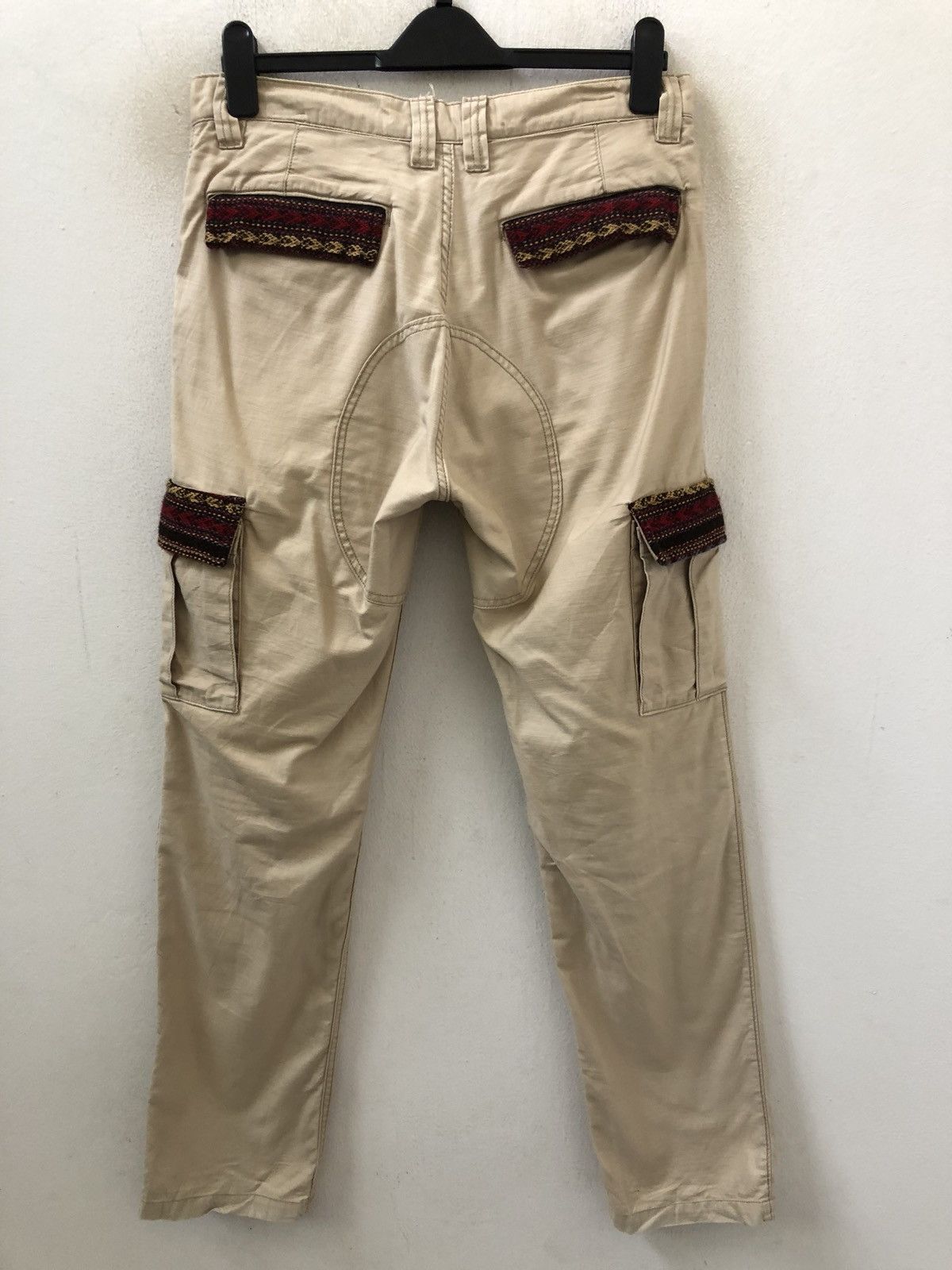 Vintage Mackdaddy Japan Knitted Flap Pocket Slim Cargo Trouser Size US 32 / EU 48 - 7 Thumbnail